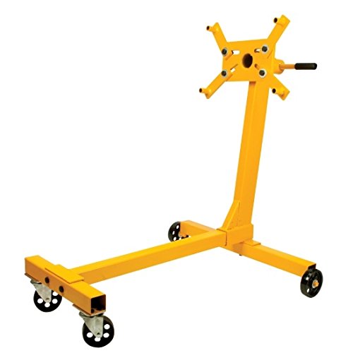 1000 LBS Heavy Duty Engine Stand Storage Kit with Bag, Lift Plate & Drip Tray - Perfect for Auto Repair Shops, DIY Garage & Engine Maintenance