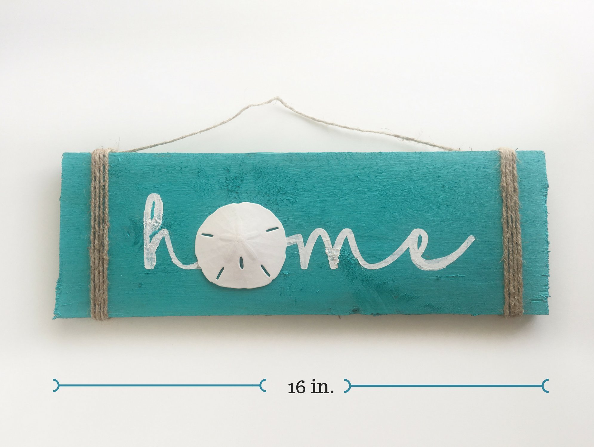 Wooden Beach House Decor Sign for Coastal Home