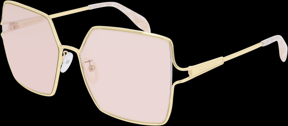 Alexander McQueen AM0219SA Sunglasses - Luxury Designer Shades for Men & Women - Perfect for Outdoor Activities, Travel & Fashion