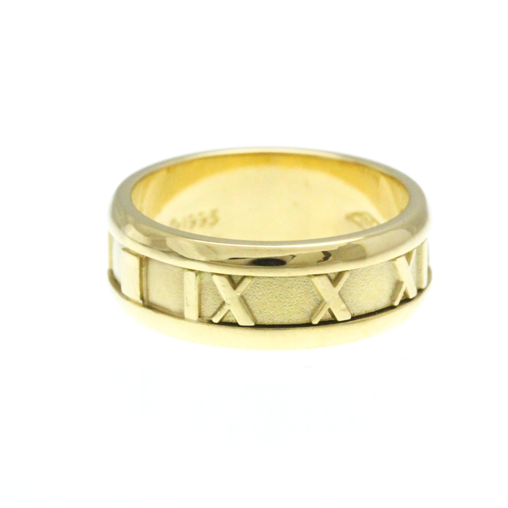 Atlas Ring with Roman Numerals - Elegant and Stylish Jewelry for Men & Women - Perfect for Weddings, Anniversaries, and Special Occasions