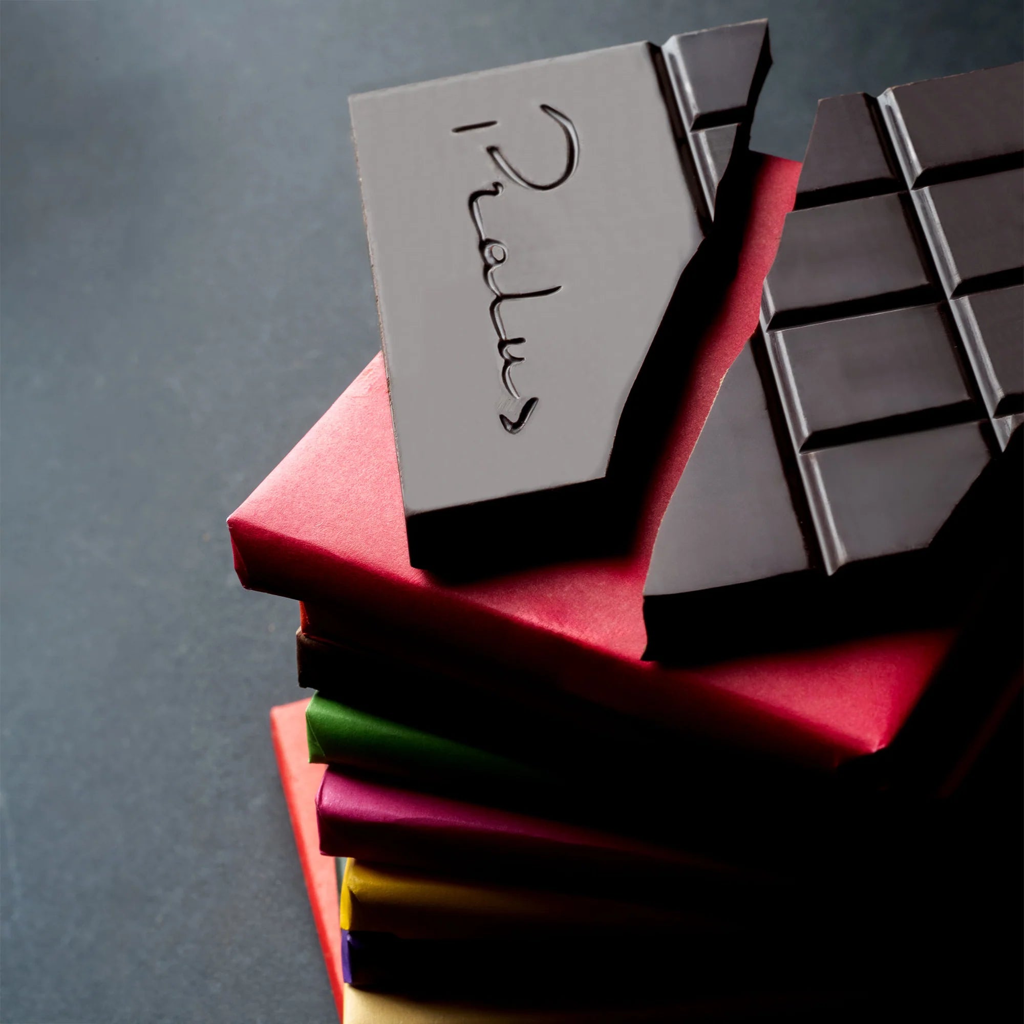 Pralus Pyramide des Tropiques Dark Chocolate Bar - Premium French Chocolate Gift for Holidays & Special Occasions - Perfect for Gifting, Dessert Pairing & Chocolate Tasting