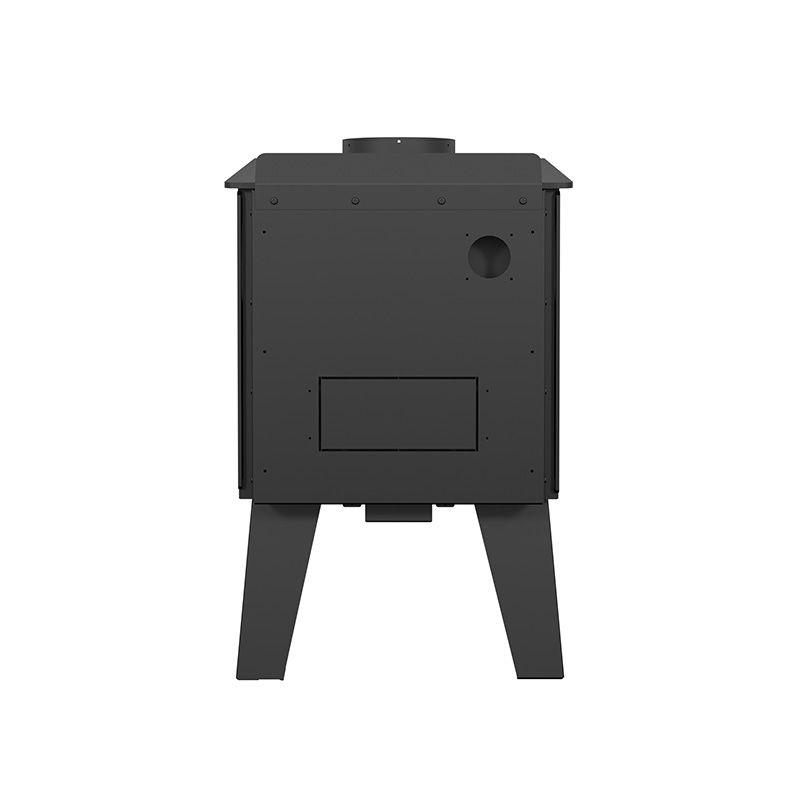 Drolet Spark II EPA Certified 1,200 Sq. Ft. Wood Burning Stove - Efficient Heating for Cabins, Homes & Outdoor Spaces