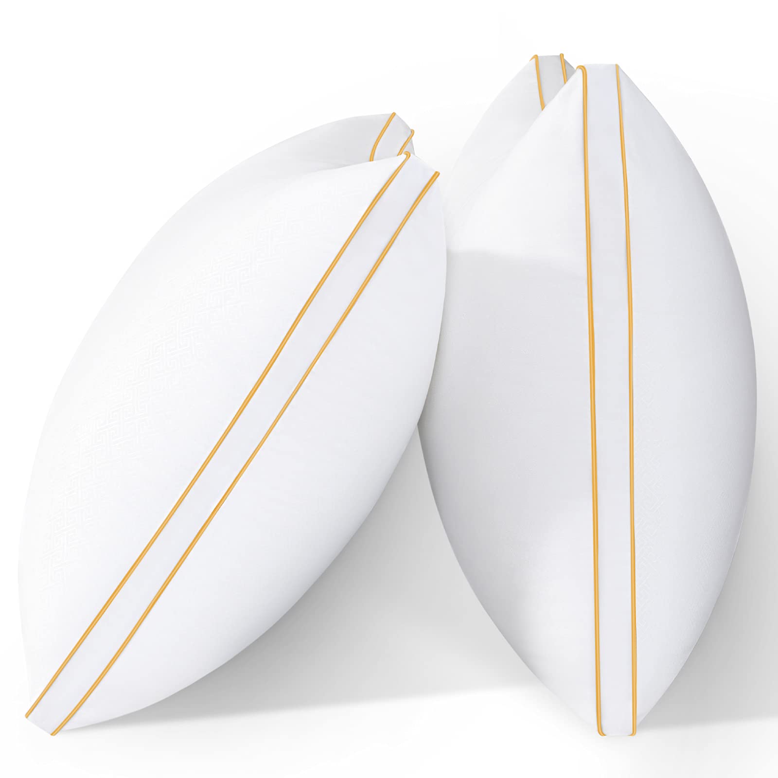 Viewstar King Size Pillows 2 Pack - Premium Down Alternative Bed Pillows for Side & Back Sleepers (20x34), Hotel Quality Comfort for Better Sleep | Perfect for Home, Guest Room & Travel Use