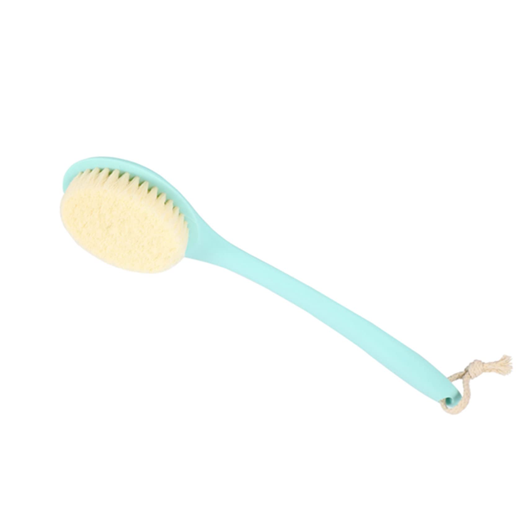 Spamietz Long Handle Body Brush - Exfoliating Spa & Shower Brush for Smooth Skin - Perfect for Back Scrubbing, Massage & Dry Brushing - Bathroom Accessories for Self-Care & Relaxation