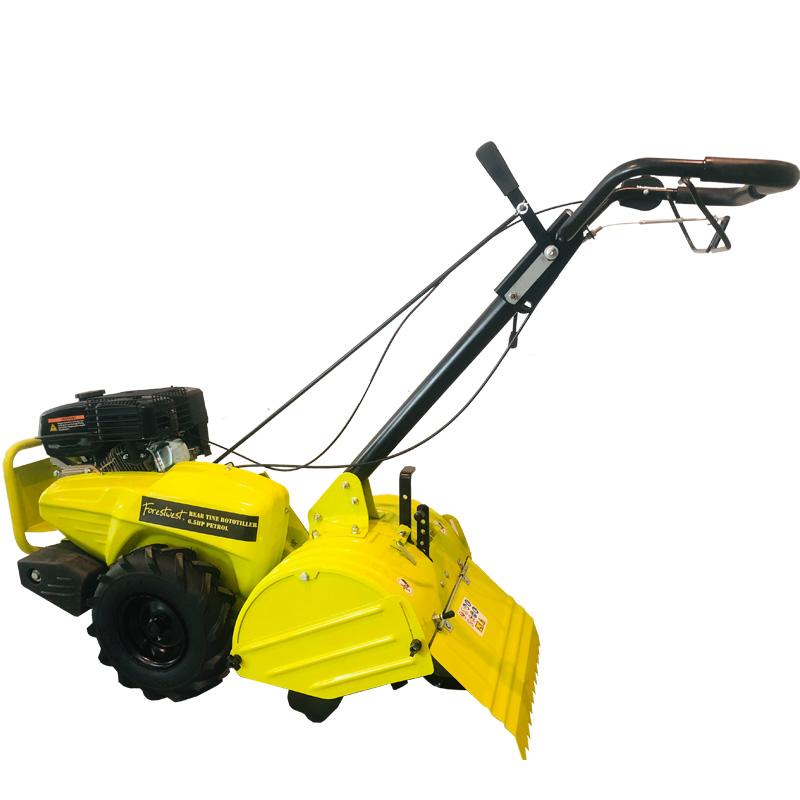 Forestwest 6.5HP Gas Powered Dual Rotating Tiller Cultivator - Heavy Duty Rotary Hoe for Garden Soil Cultivation, Weed Removal & Landscaping - Perfect for Home Gardens, Farms & Agricultural Use (Model BM11123)