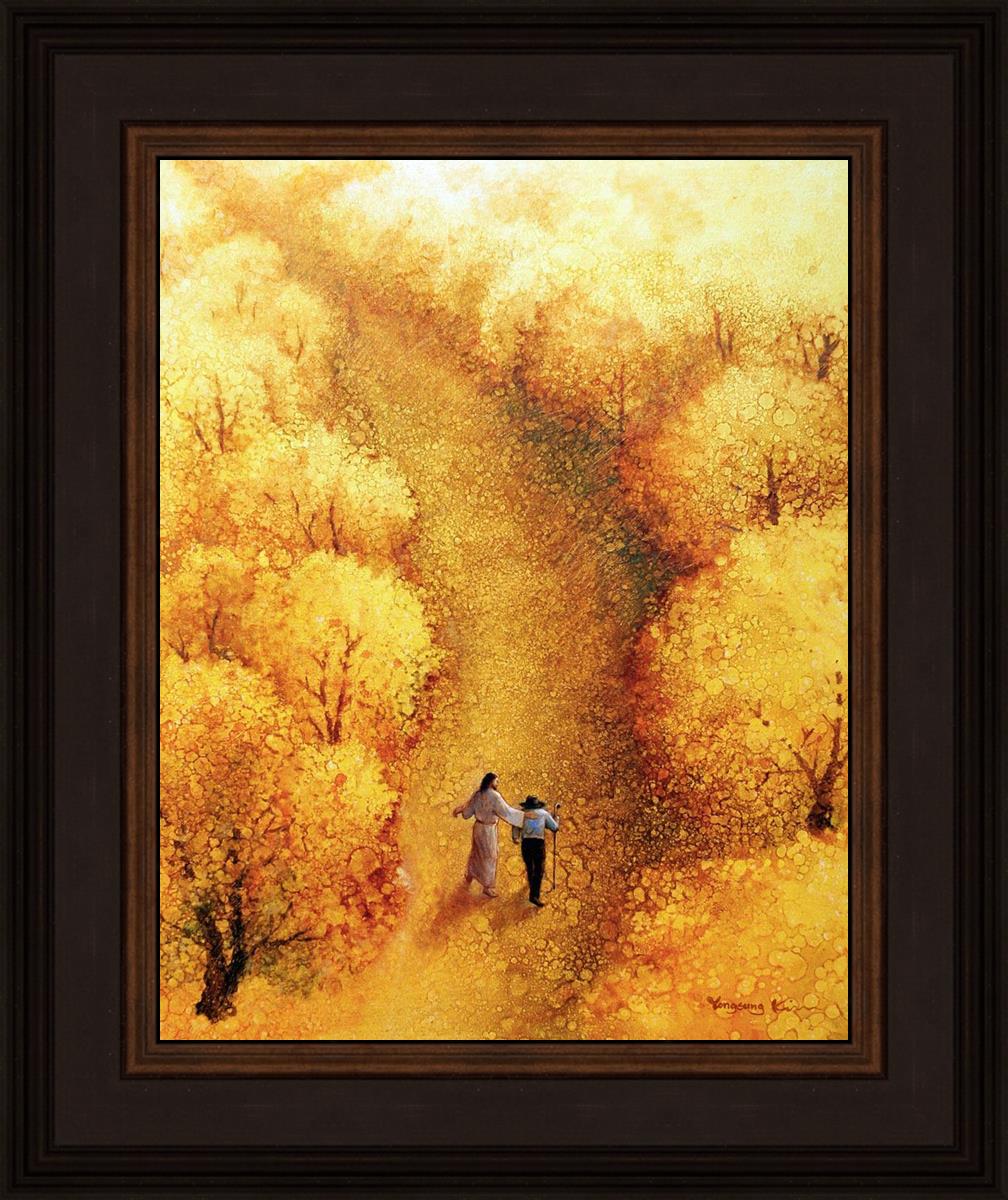By Your Side - Heartwarming Art Print by Yongsung Kim - Perfect for Home Decor, Office Inspiration & Gift Giving