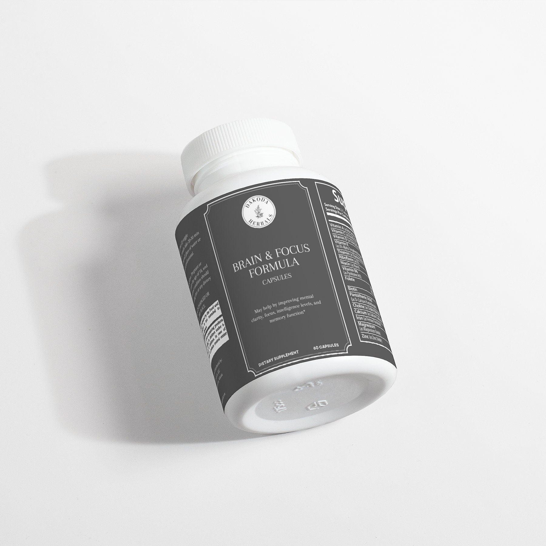 Best Nootropic Brain & Focus Supplement - Enhance Memory, Concentration & Mental Clarity - Ideal for Students, Professionals & Gamers