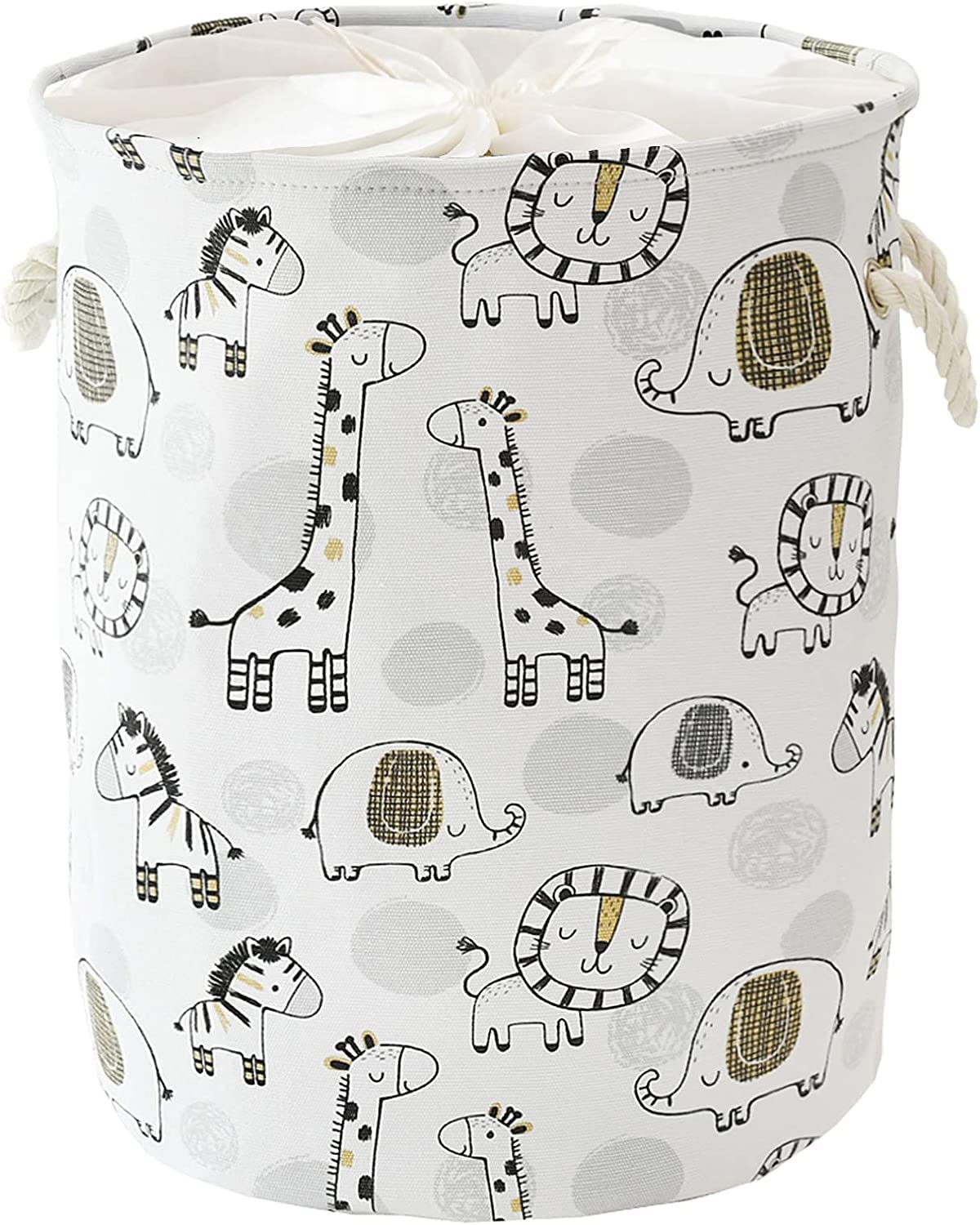 Extra Large Baby Laundry Basket & Toy Storage - Nursery Hamper for Kids Bedroom