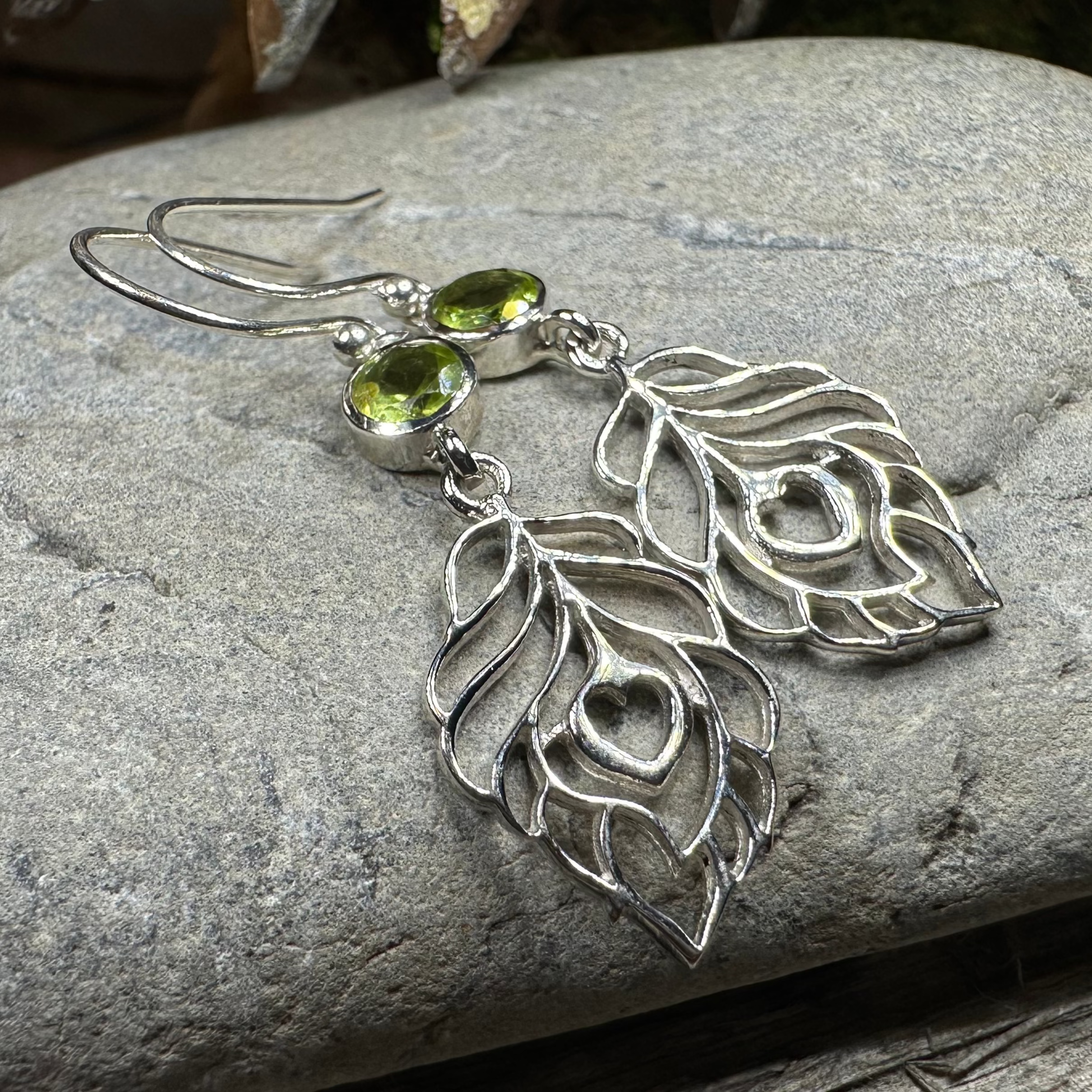 Feather Love Earrings - Lightweight Bohemian Dangle Earrings for Women, Handmade Jewelry Gift for Her | Perfect for Weddings, Parties & Everyday Wear