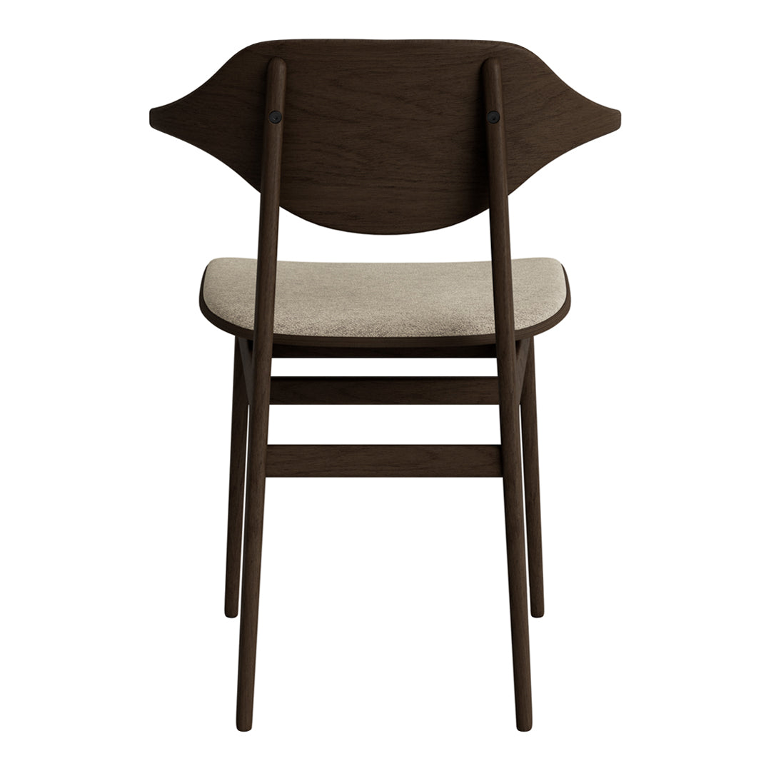 Bufala Dining Chair - Upholstered Seat for Kitchen, Dining Room & Office - Comfortable Modern Furniture for Home & Restaurant Use
