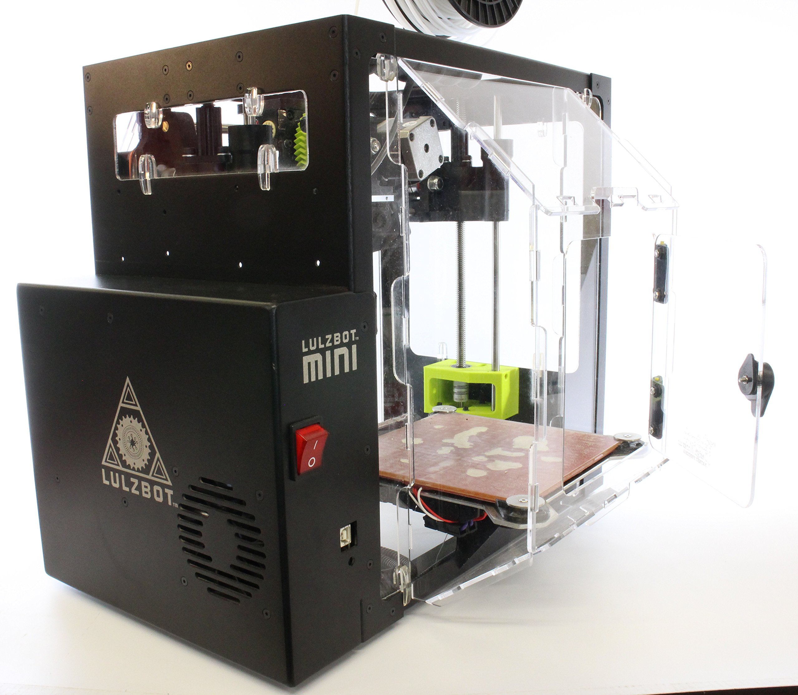 Lulzbot Mini 3D Printer Lexan Enclosure with Top Plate - Protective Cover for Dust & Noise Reduction, Perfect for Home & Office 3D Printing Workspaces