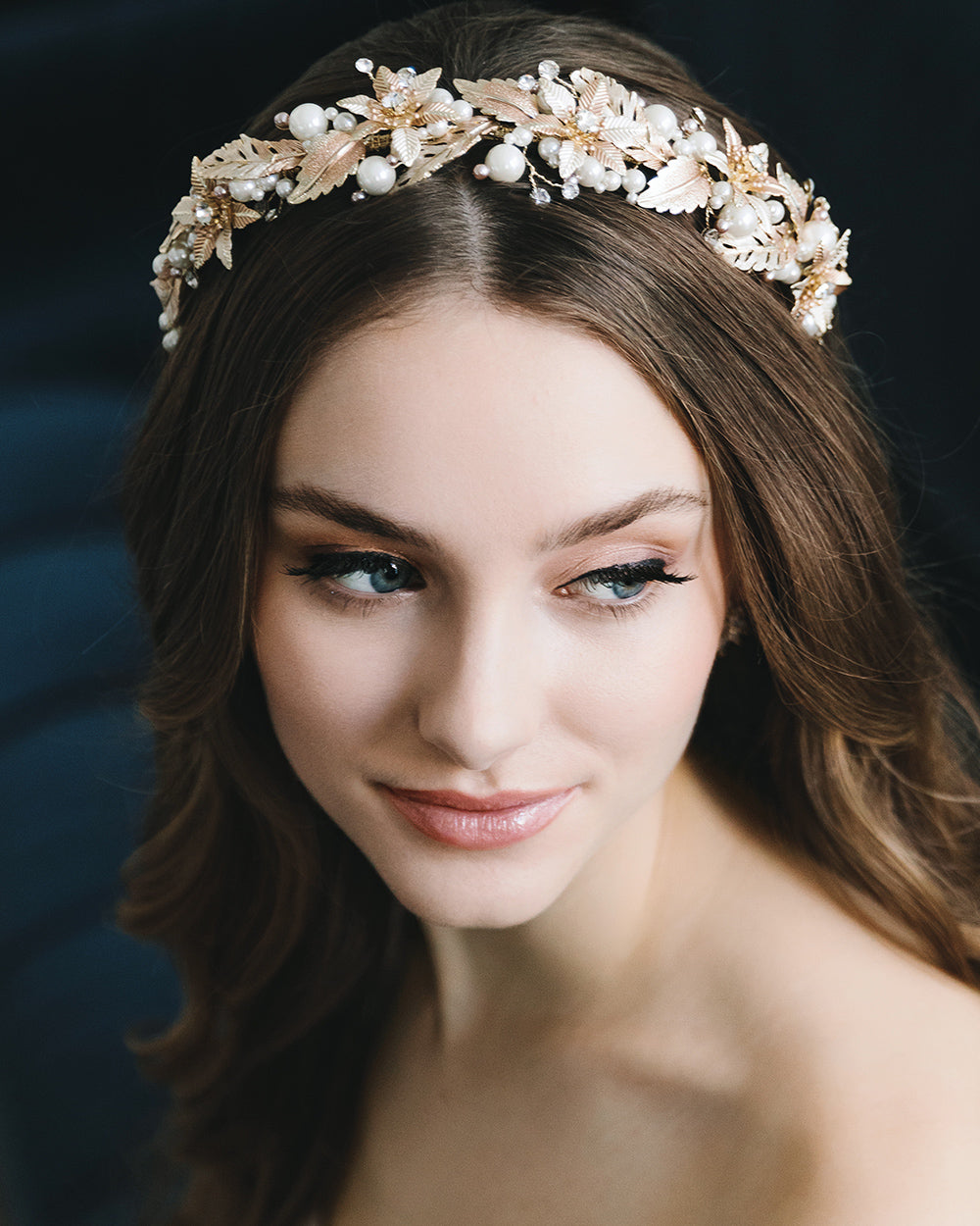 Priya Leaf Headband - Elegant Floral Hair Accessory for Women & Girls | Perfect for Weddings, Parties & Everyday Wear