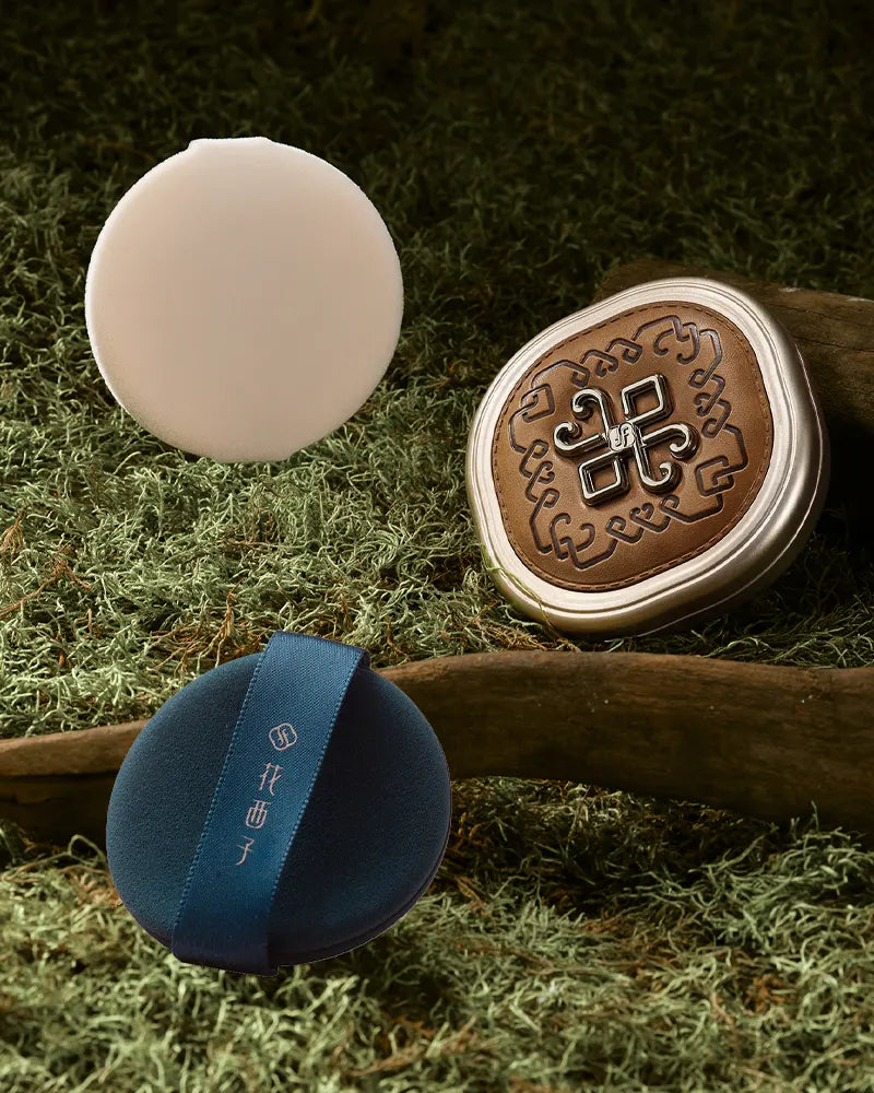 Yurong Airbrushed Tinted Pressed Powder - Nomadic Glam | Oil Control & Matte Finish | Perfect for Daily Makeup & Professional Airbrush Looks