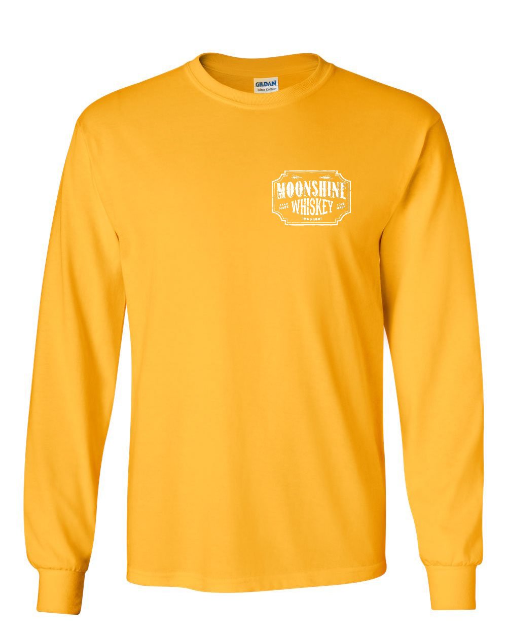 Moonshine Tennessee Whiskey Vintage Long Sleeve T-Shirt | Southern Americana Drinking Apparel | Perfect for Whiskey Lovers, Bar Hopping & Country Music Festivals