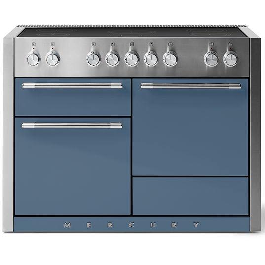 AGA 48-Inch Mercury Induction Range with True European Convection - Professional Gas Stove for Home Kitchen, Perfect for Baking, Roasting & Gourmet Cooking (Model AMC48IN STB)