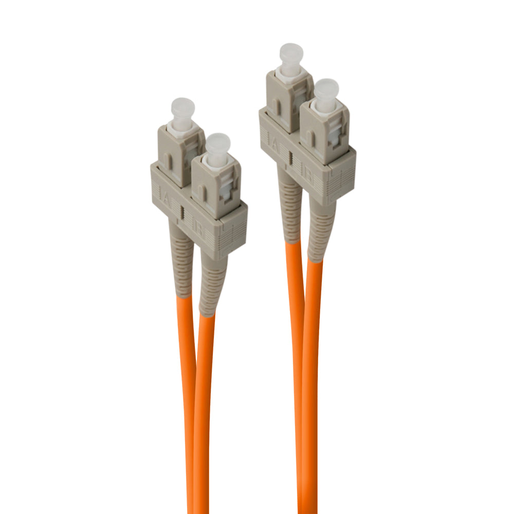 SC SC Multi Mode Duplex LSZH Fiber Optic Cable 62.5/125 OM1 - High-Speed Data Transmission for Networking, Data Centers & Office Connectivity