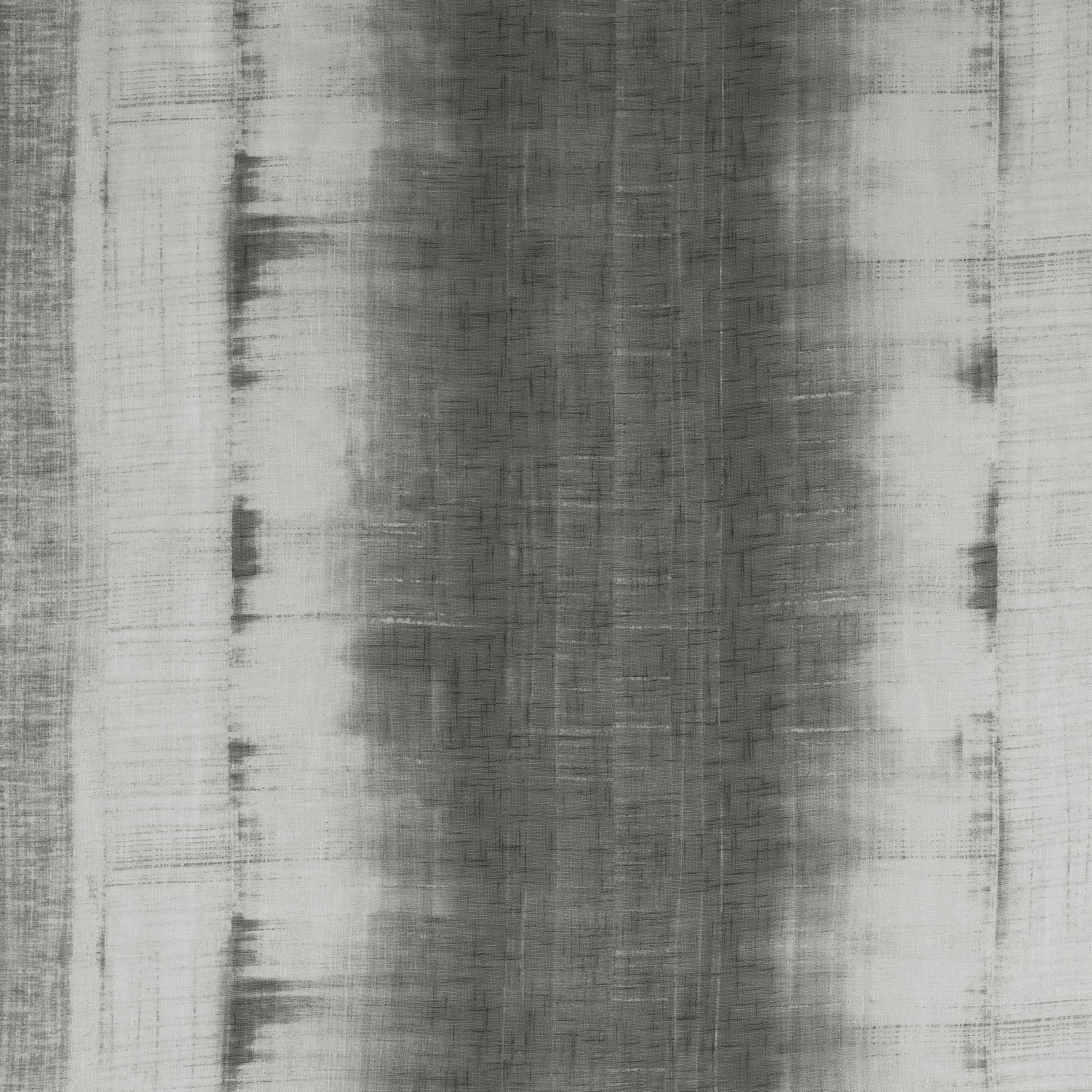 Archaeo Shibori Stripe Raw Texture Linen Blend Rod Pocket Curtain - 50