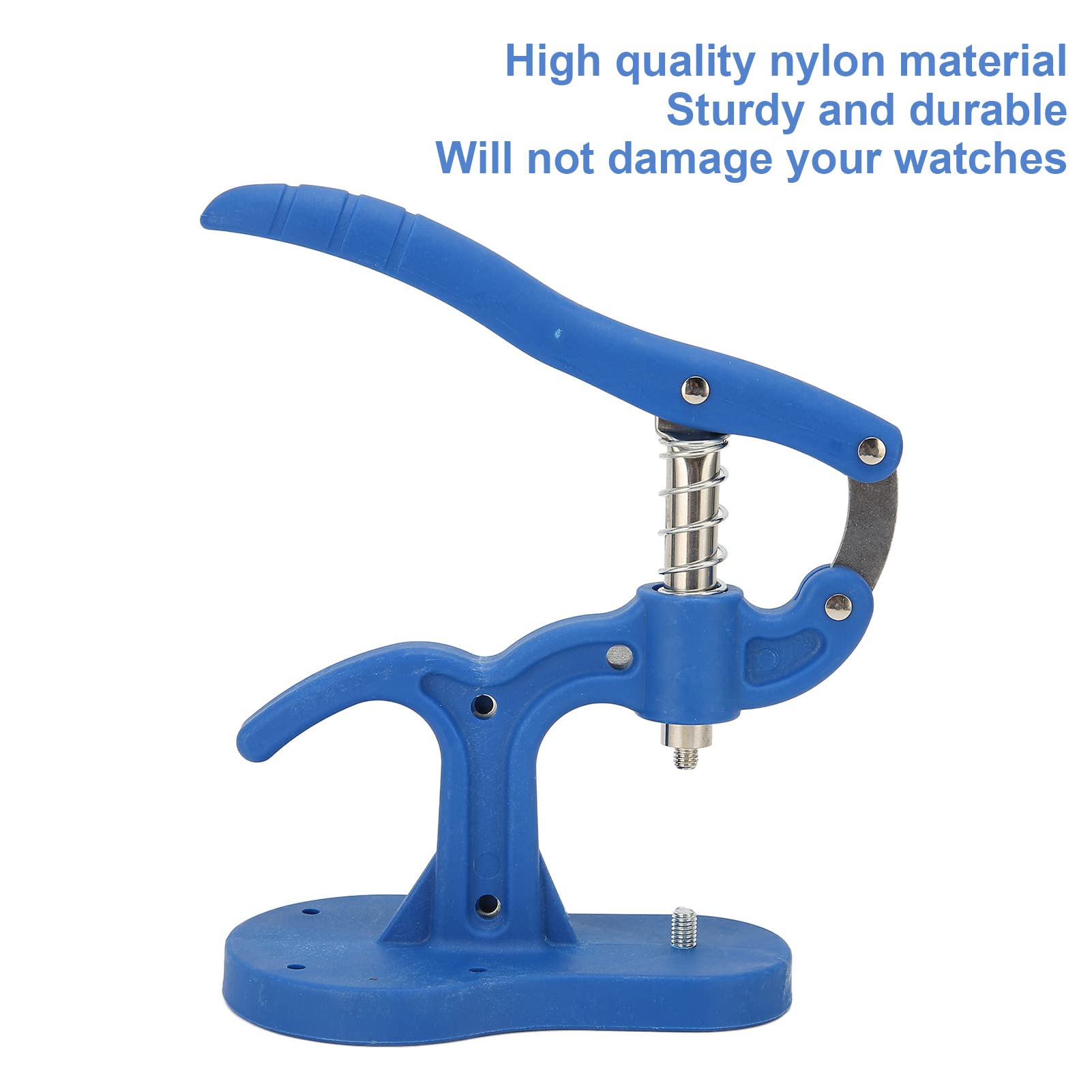 **Professional Watch Back Press Set with 12 Dies & Metal Inserts - Watch Battery Replacement & Case Repair Kit for Watchmakers & DIY Enthusiasts (Ideal for Watch Repair, Battery Change & Maintenance)**