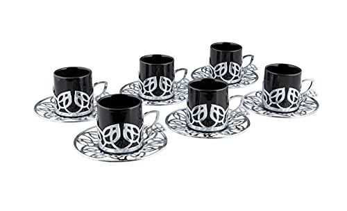 Black and Leaf/Silver