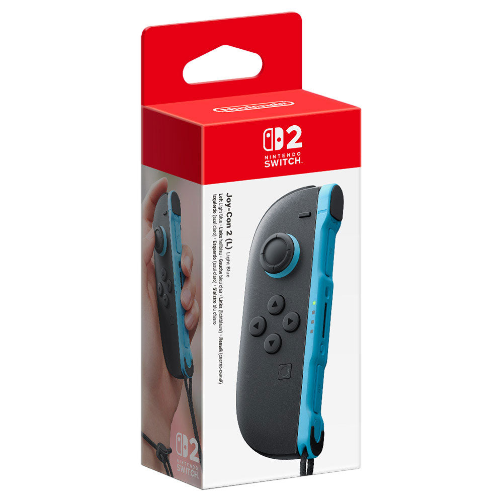 Nintendo Switch Joy-Con (L) Left Controller - Light Blue | Wireless Gaming Controller for Nintendo Switch | Perfect for Multiplayer, Party Games & Family Fun