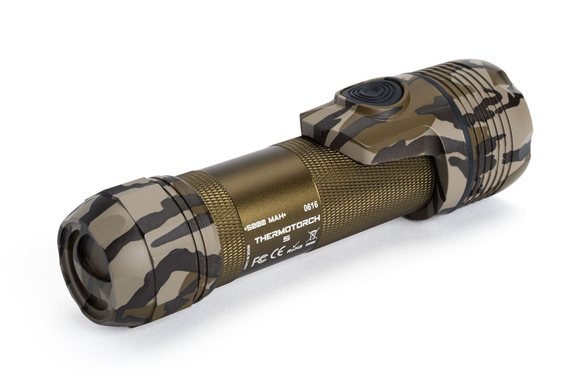 Gamekeeper Thermotorch 5 - Portable Camping Torch with Adjustable Flame for Outdoor Cooking, Grilling & Survival Gear | Perfect for Backpacking, Hiking & Emergency Preparedness
