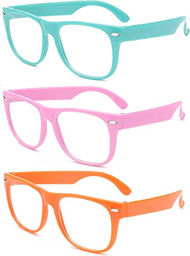 Turquoise, Pink, Orange