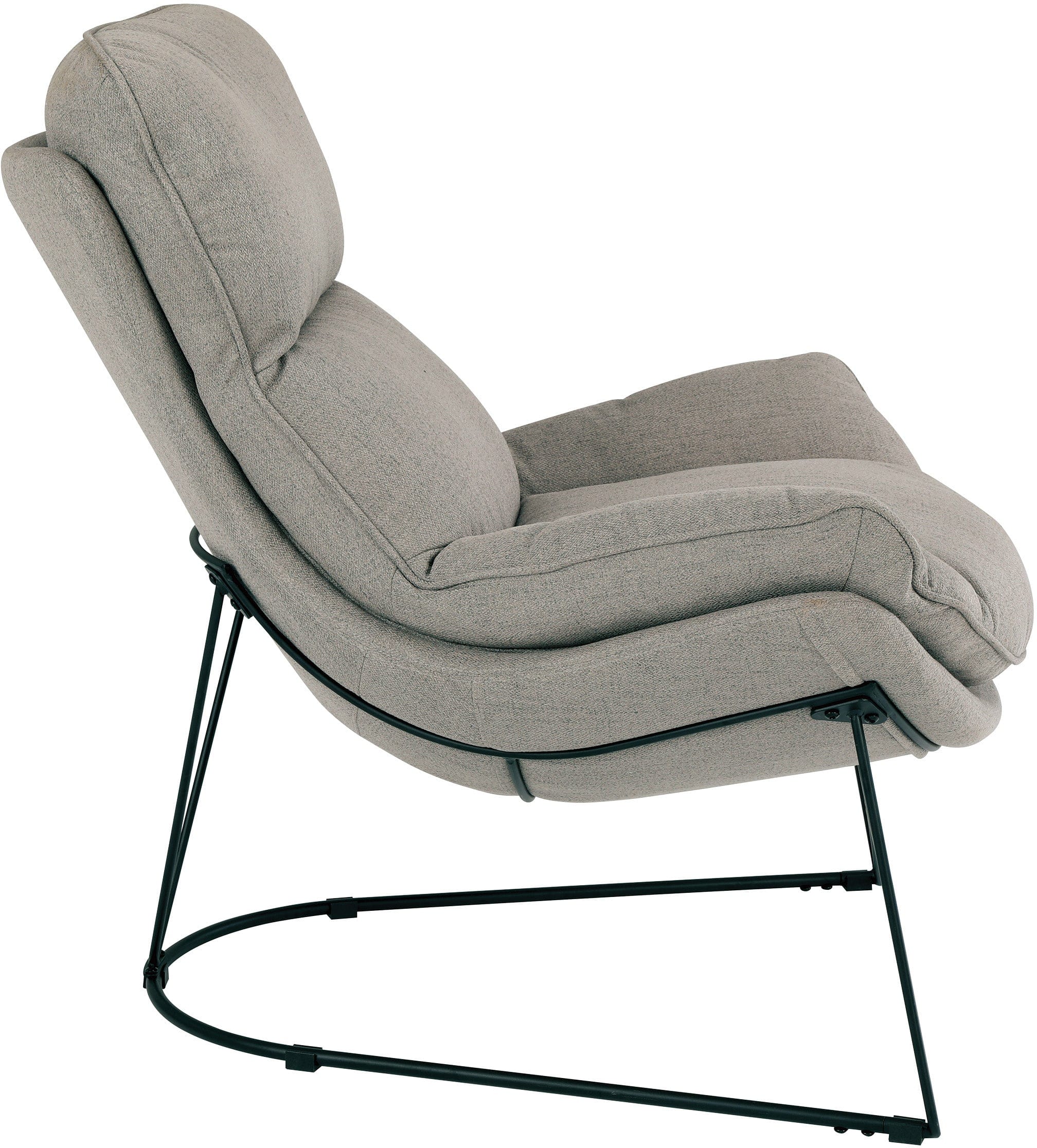 Office Star Ryedale Lounge Chair - Ergonomic Office Chair with Adjustable Height & Lumbar Support - Perfect for Home Office, Gaming & Relaxation