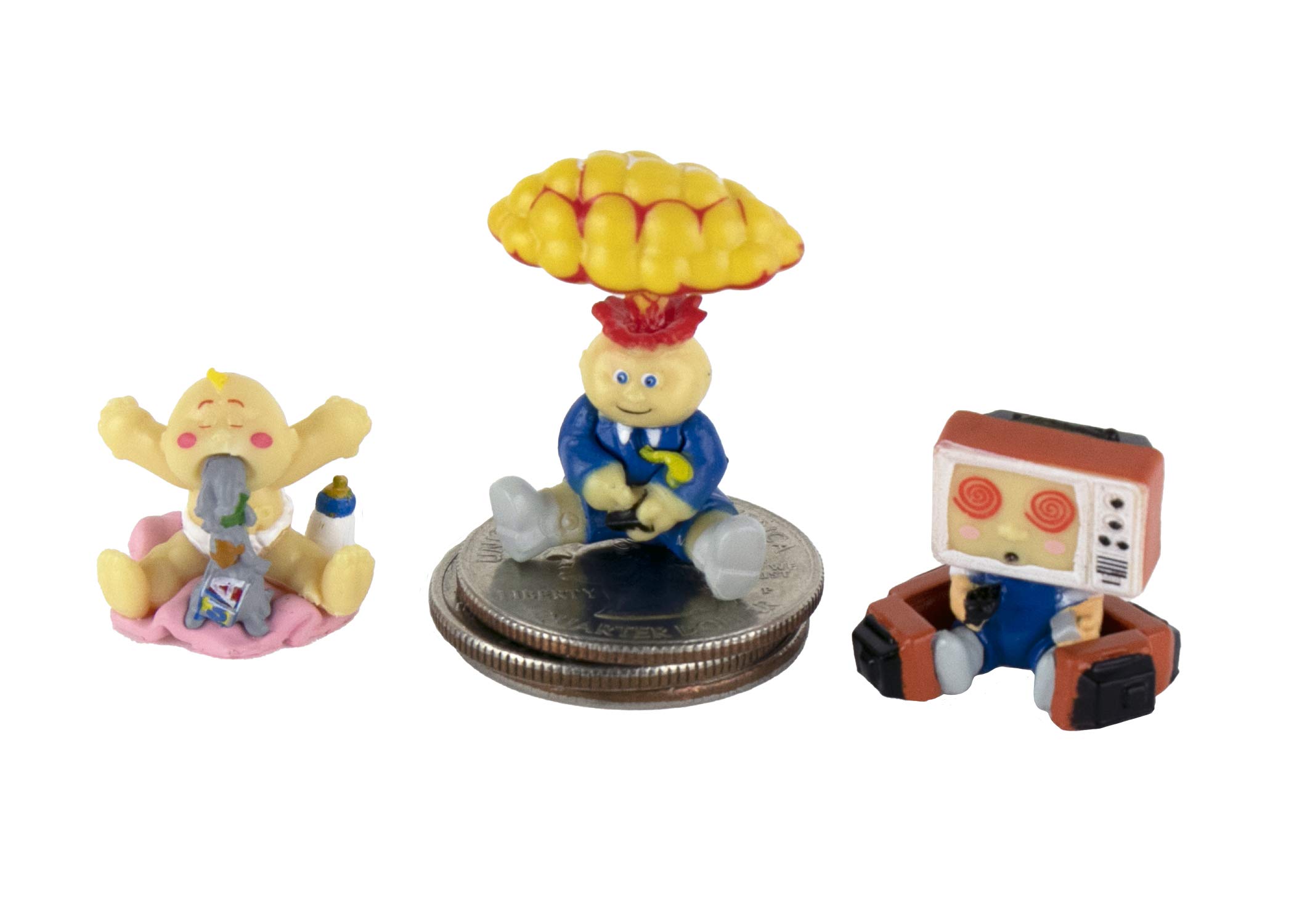 World's Smallest Garbage Pail Kids (GPK) Collectible Micro Figures - Set of 5040 Pop Culture Miniatures for Display, Gifts & Nostalgic Fun
