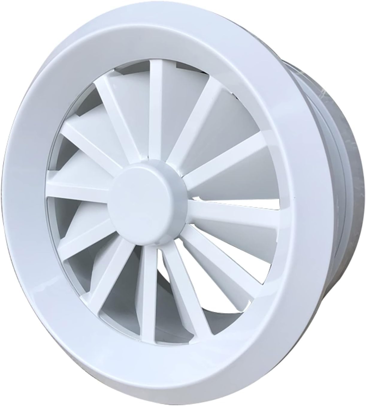 Adjustable Air Vent Cover - 250mm HVAC Ventilation Louver for Bathroom, Kitchen, Restaurant & Commercial Buildings | Perfect for Airflow Control in Homes & Businesses