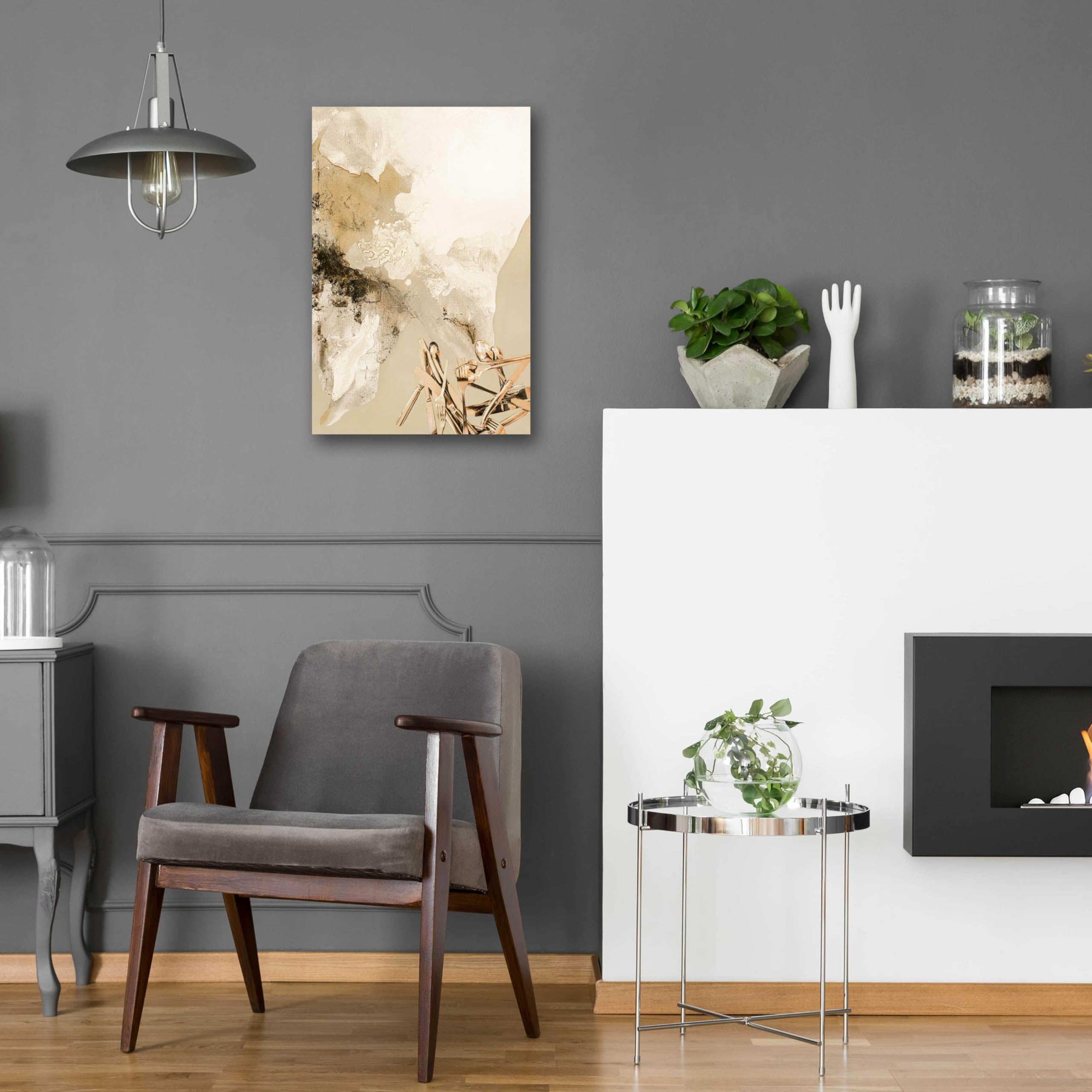 Epic Art 'The Art of Taste 5' by Design Fabrikken - 16x24 Inch Modern Acrylic Glass Wall Decor - Contemporary Home & Office Artwork for Living Room, Bedroom, or Dining Area