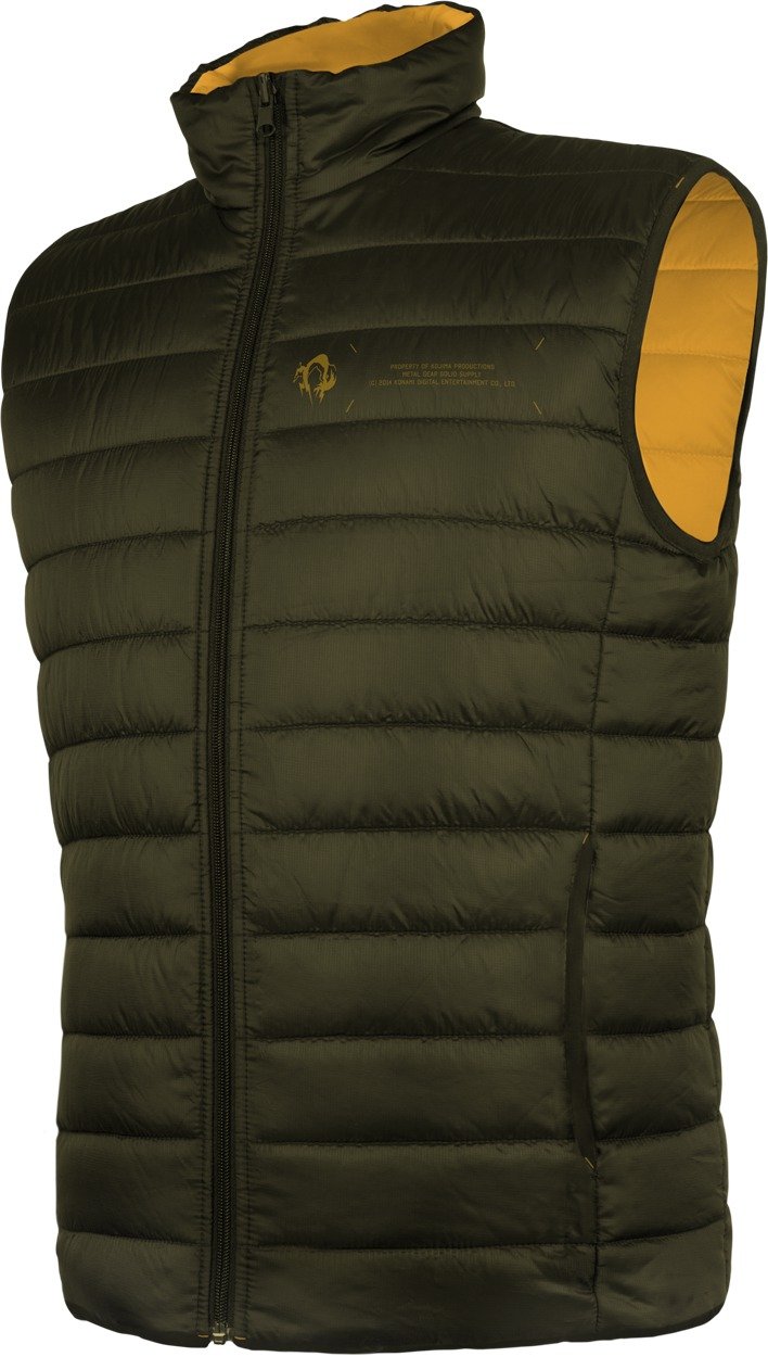 GREEN Metal Gear Solid Padded Utility Vest - US Large Size | Tactical Military Cosplay & Outdoor Adventure Gear