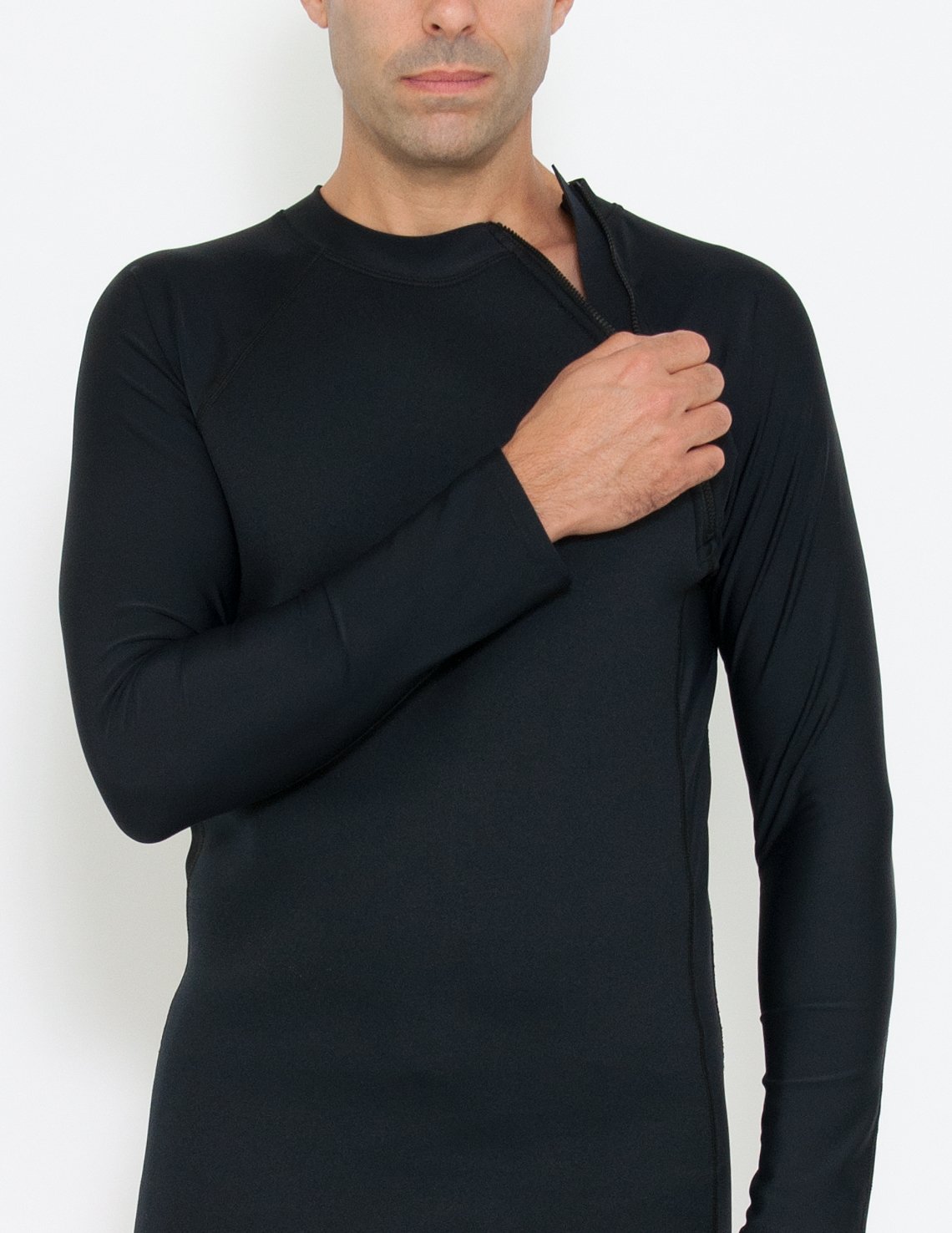 Tuga Men's Neoprene Wetsuit Hybrid - UPF 50+ Sun Protection, Made in USA | Perfect for Surfing, Diving & Water Sports