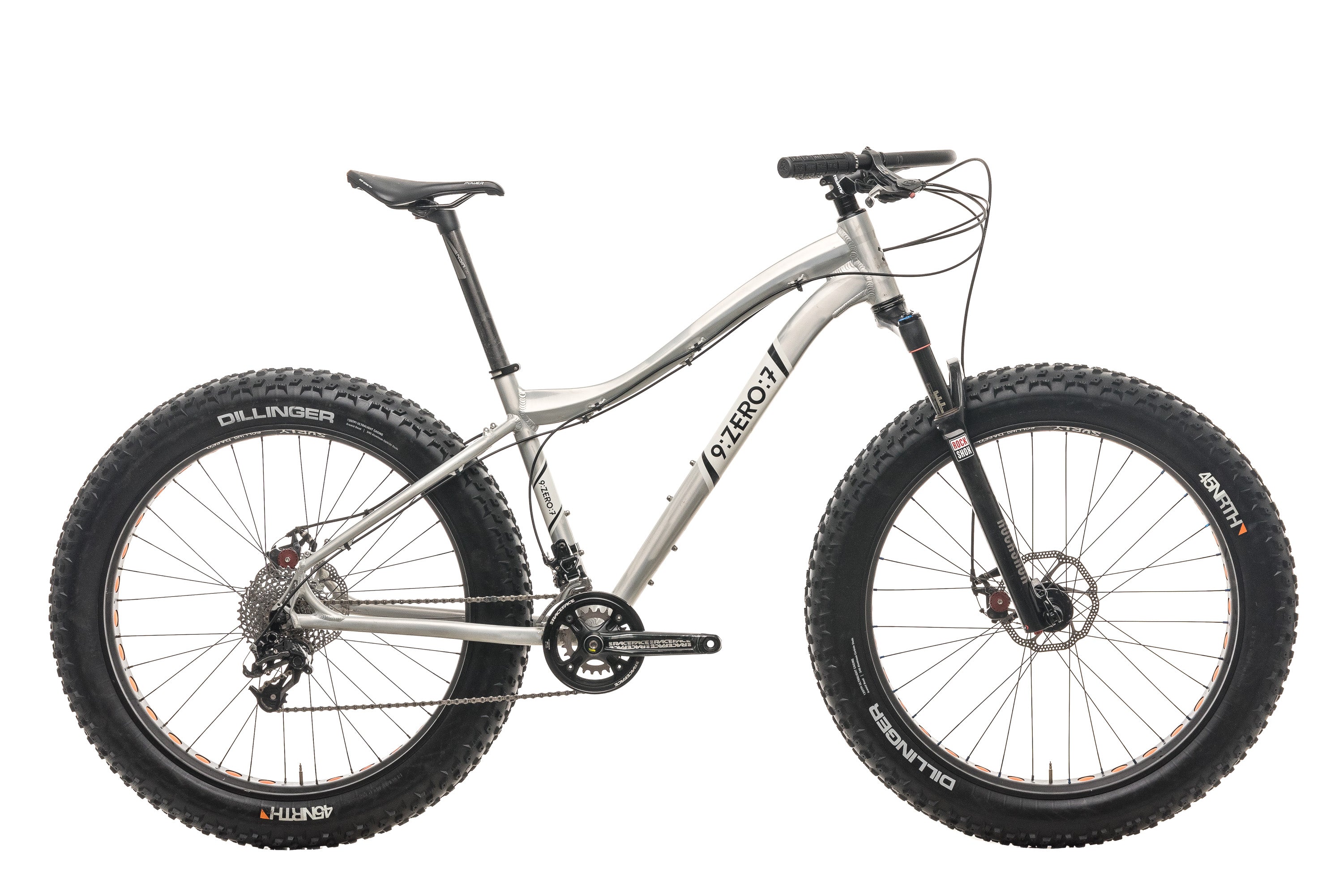 9:Zero:7 Whiteout AL Fat Bike 2016 - Medium Frame Size | All-Terrain Snow & Sand Biking for Adults | Perfect for Winter Trails & Beach Rides