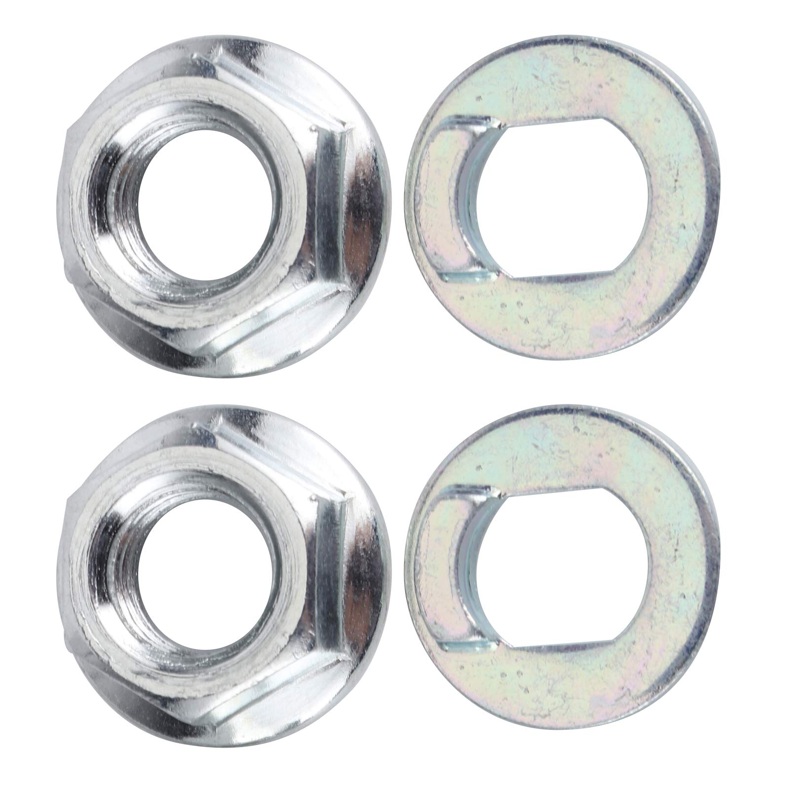 Premium Steel Alloy Scooter Nuts - Durable Front Motor Wheel Replacement Parts for Electric Scooters | Perfect for DIY Repairs & Maintenance