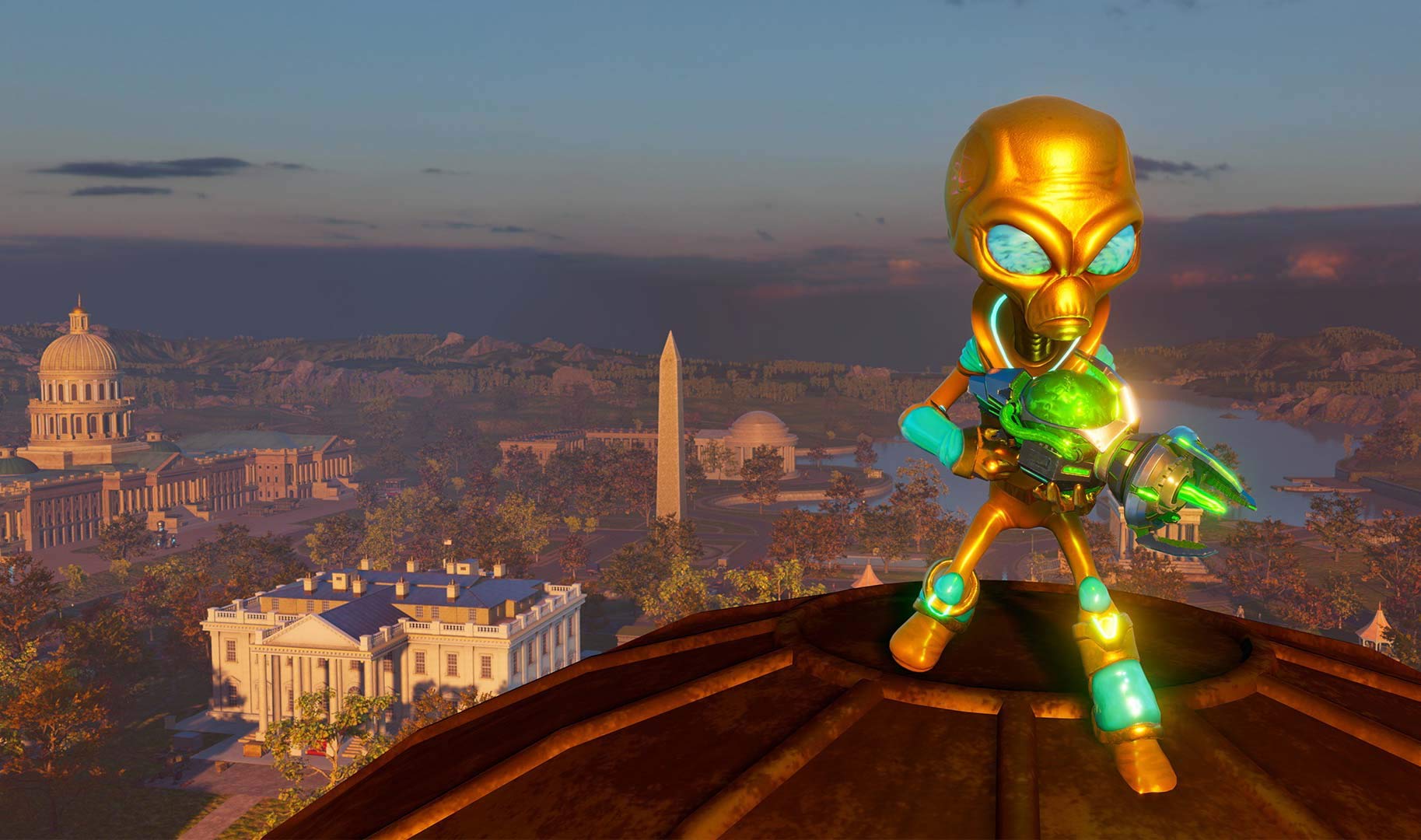 Destroy All Humans! - Nintendo Switch Game - Action-Adventure Sci-Fi for Single Player - Perfect for Home Gaming & Travel Entertainment