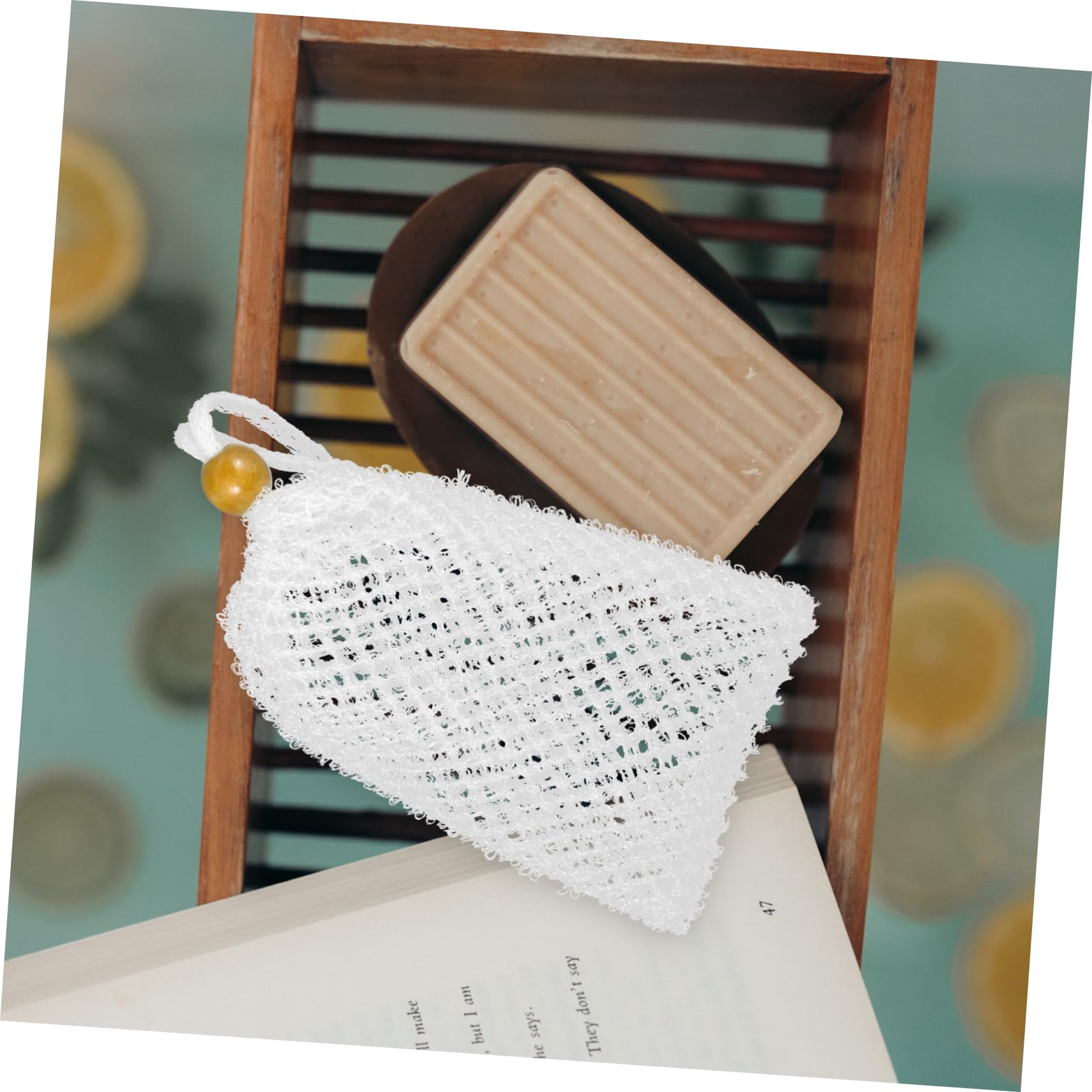 1pc Bath Soap Pouch | Soap Storage Bag for Hand & Facial Soap Bars | Travel & Shower Organizer | Random Color | Perfect for Travel, Gym & Home Bathroom Use