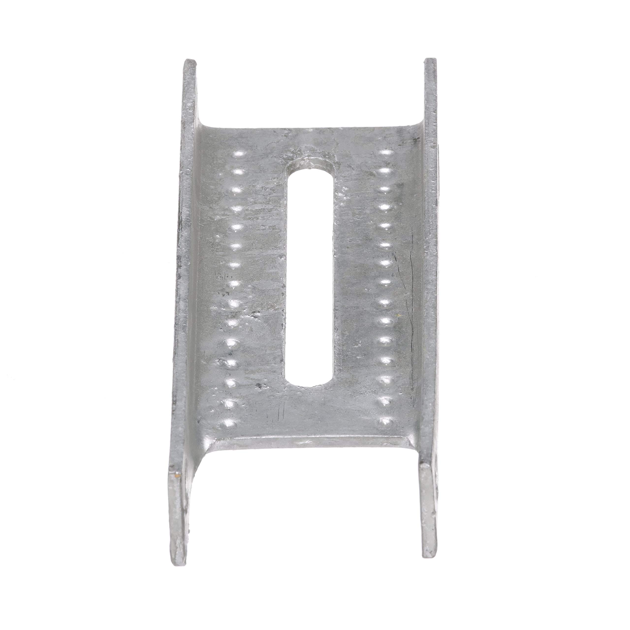 Seachoice 8-Inch Galvanized Bunk Bracket for Boat Trailers - Heavy Duty Marine Grade Hardware for Secure Boat Support & Easy Installation (Fits Most Trailers) - Perfect for Saltwater & Freshwater Boating