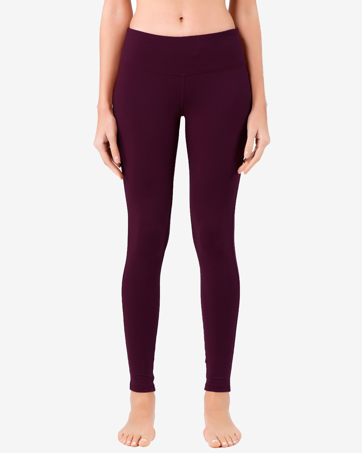 High Waist No See Through Running Leggings for Women - Moisture Wicking Yoga Pants for Workout, Gym & Everyday Wear