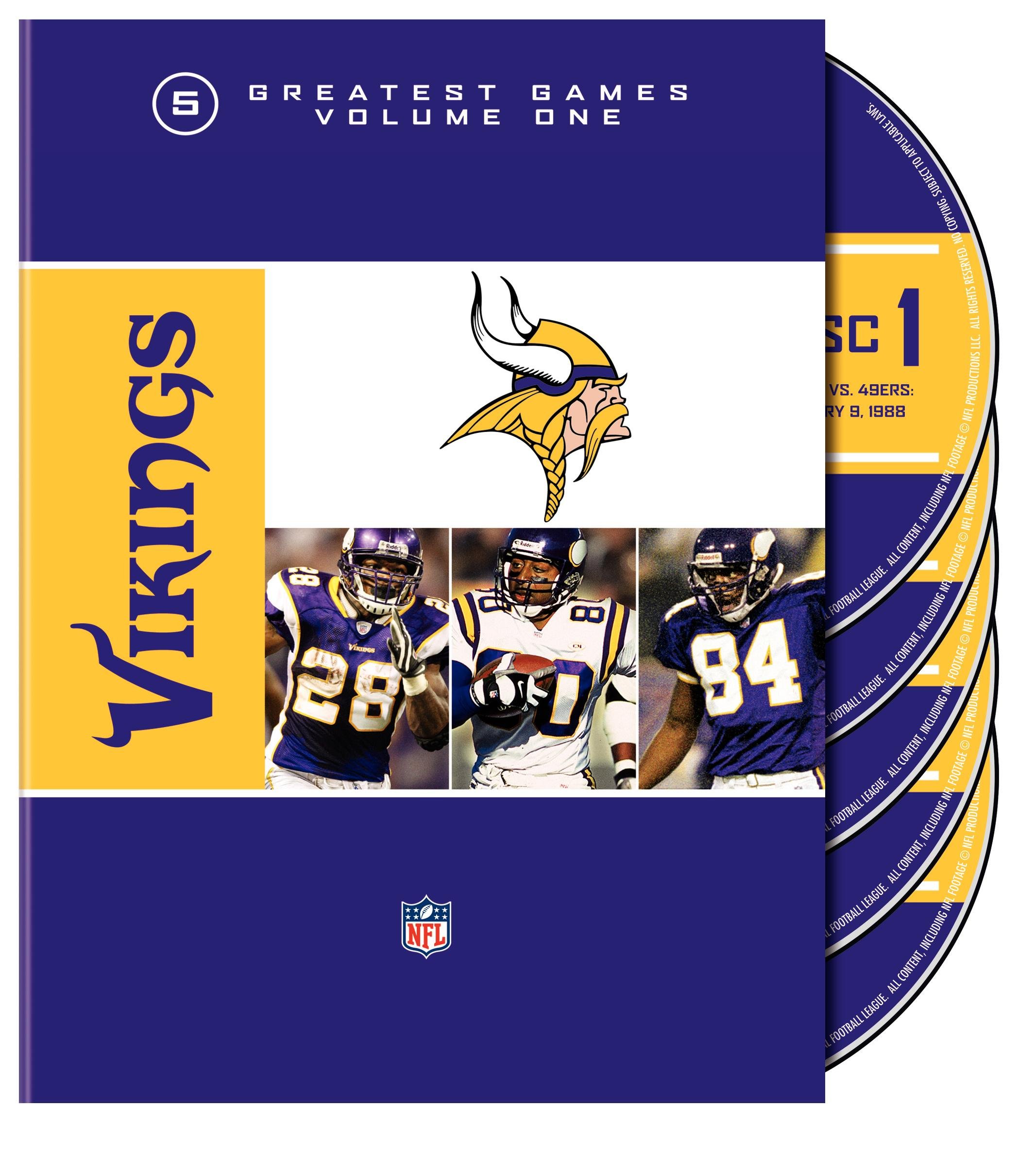 Minnesota Vikings Top 5 Greatest NFL Games - Best Moments & Highlights for Football Fans & Collectors | Perfect for Game Day Parties & Sports Memorabilia Collections