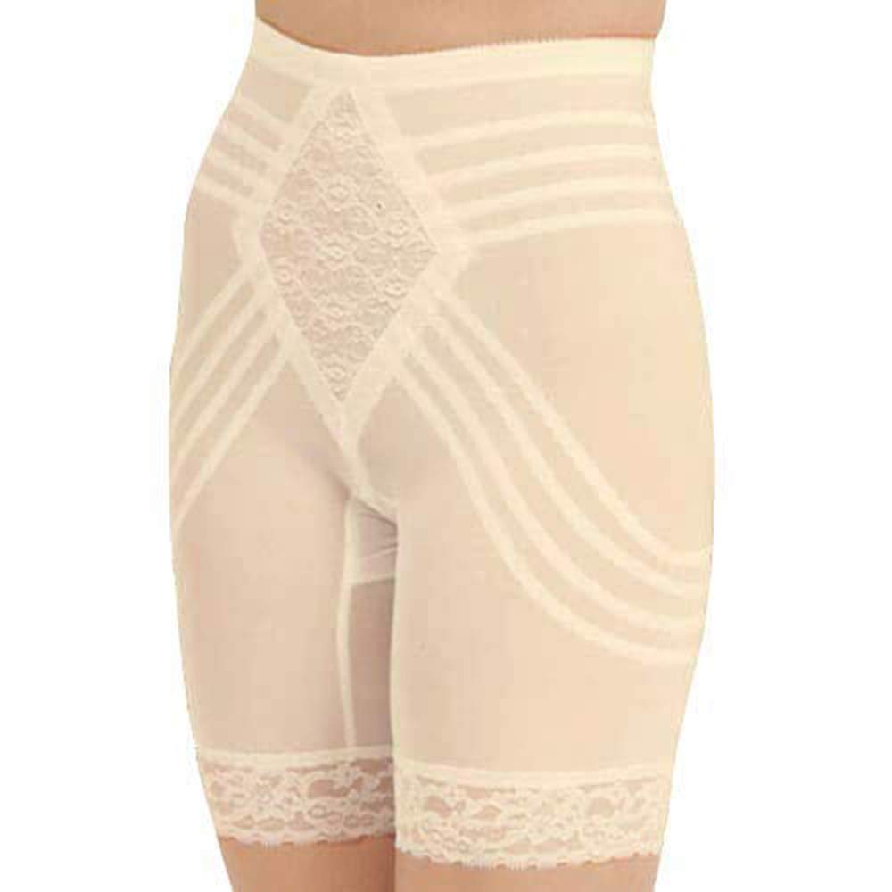 Rago Style 679 High Waist Firm Control Leg Shaper Shapewear - Slimming Thigh & Tummy for Women | Perfect Under Dresses, Skirts & Formal Wear