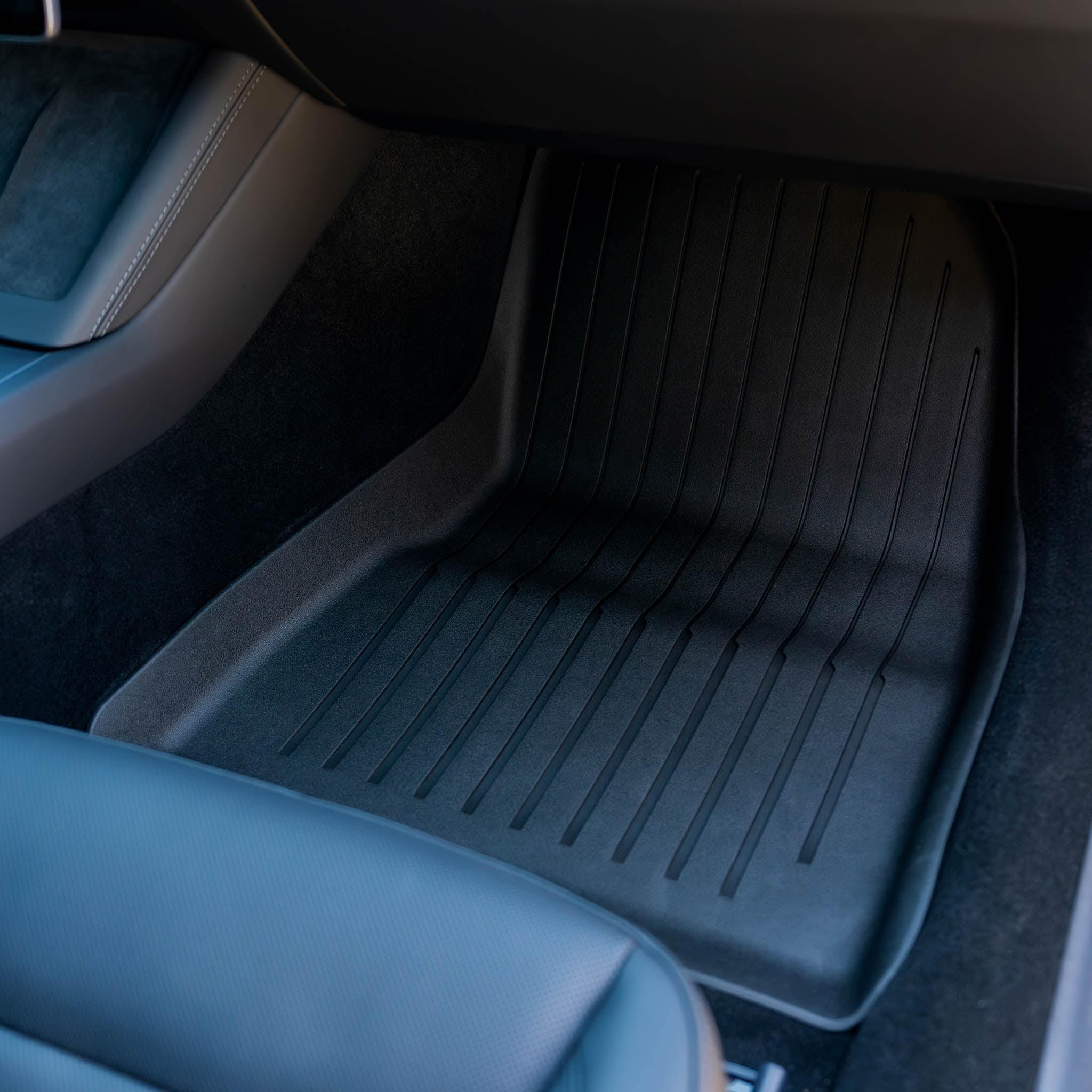 All-Weather Floor Mats for Tesla Model 3 Highland 2024 - Premium Custom Fit Car Mats - Waterproof & Durable Interior Accessories (Perfect for Daily Commute, Road Trips & Winter Protection)