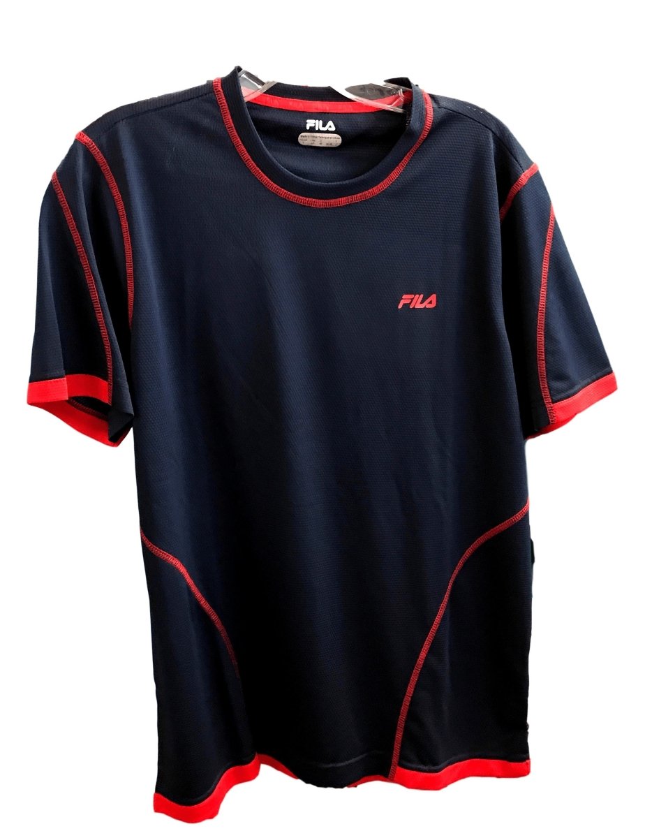 Fila Men's Zero Gravity Crew Neck T-Shirt - Lightweight, Breathable & Comfortable for Casual Wear, Gym & Everyday Use