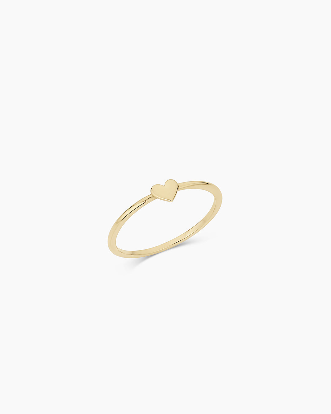 14K Gold Amour Ring for Women - Dainty & Elegant Stackable Band - Perfect for Valentine's Day, Anniversary & Everyday Wear