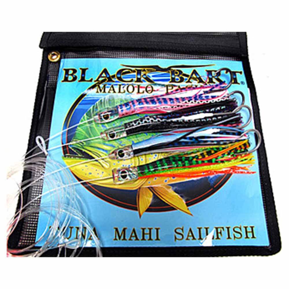 Black Bart Malolo Pack - Premium Fishing Lure Kit for Bass, Walleye & Trout | Perfect for Freshwater & Saltwater Fishing Adventures
