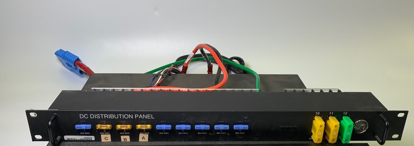 ICT ICT180 12 Circuit Electrical Distribution Panel - Heavy Duty Power Load Center for Home, Office & Workshop Use