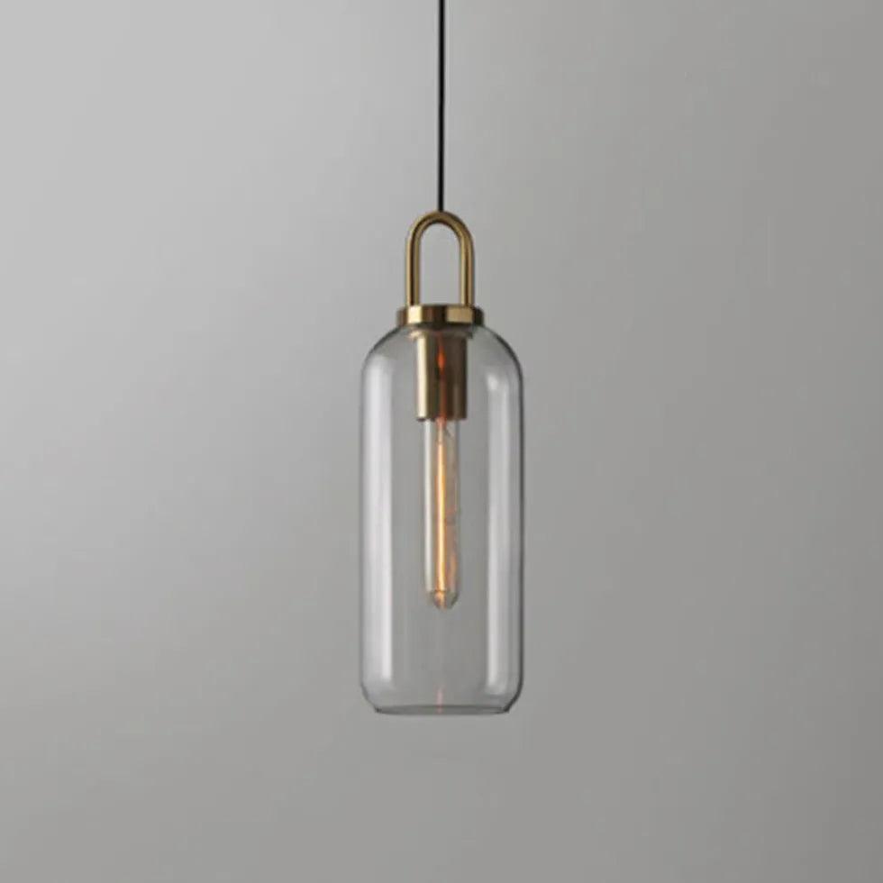 Industrial Smoke Grey Frosted Glass Pendant Light - Vintage Style Hanging Fixture for Kitchen Island, Dining Room, or Bar Lighting