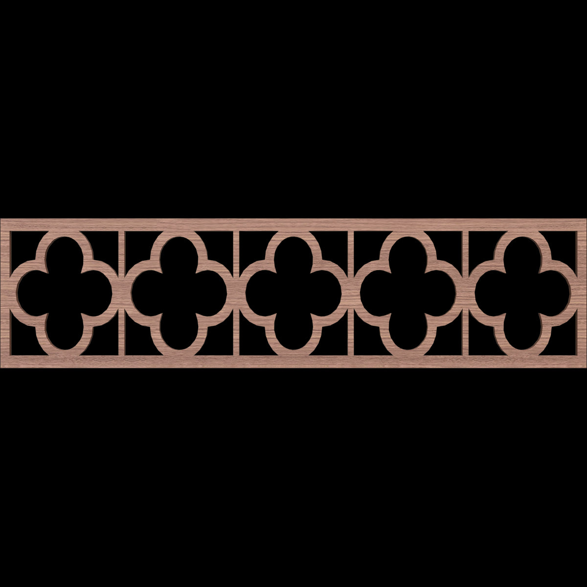 Woodall Fretwork Moulding - Decorative Wood Trim for Home & Furniture | Perfect for DIY Projects, Wall Decor, and Cabinet Accents