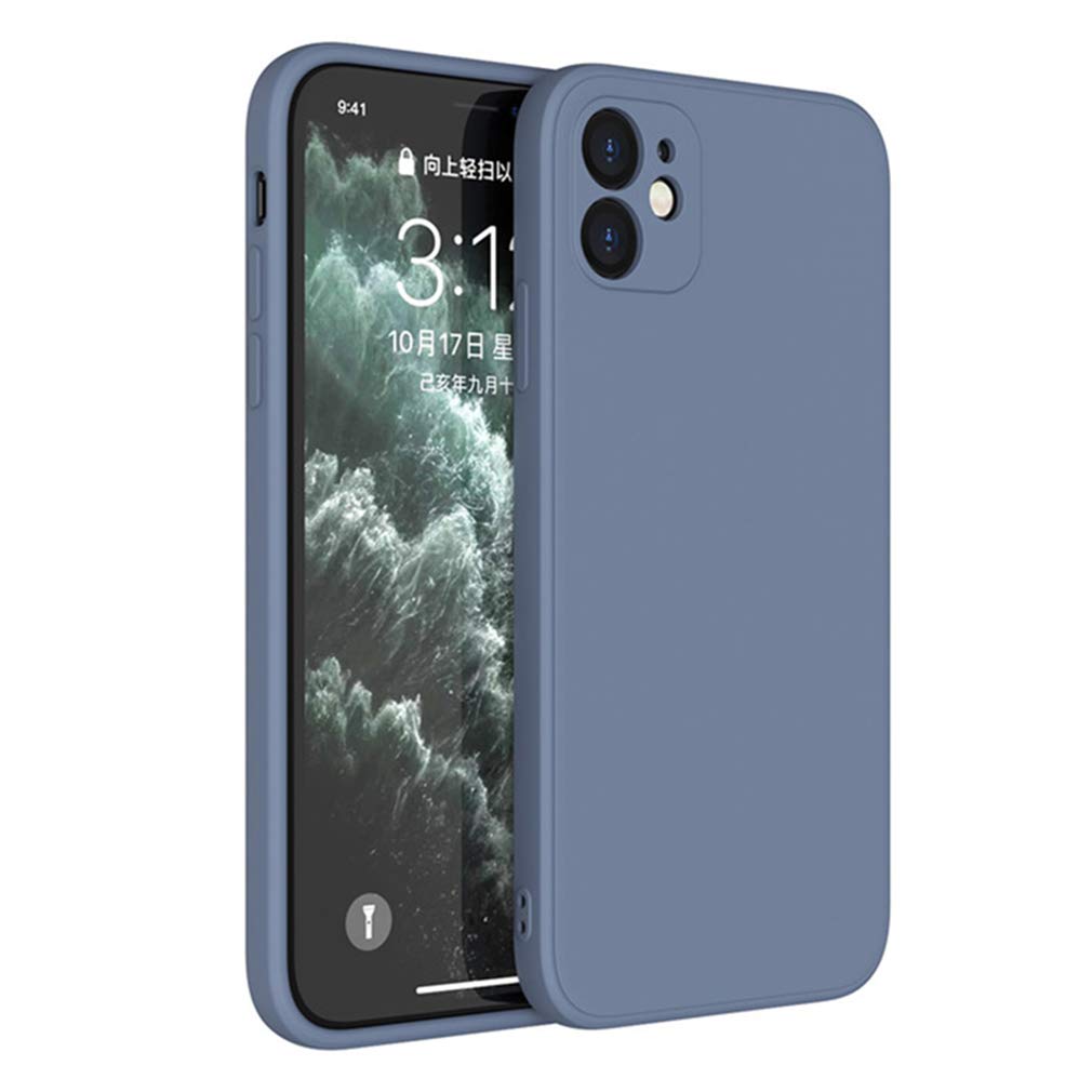 Premium iPhone 11 Case with Camera Lens Protector - Liquid Silicone Gel Rubber Phone Cover for Women, Slim Soft Full Body Protection with Microfiber Lining (6.1 Inch, 2 Pack) - Perfect for Daily Use, Travel & Outdoor Activities