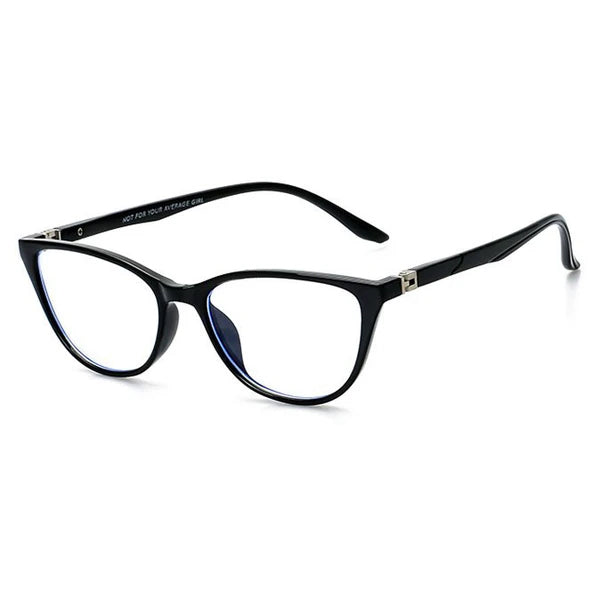 Juliet Prescription Glasses - Black Frame Eyeglasses for Women & Men | Perfect for Reading, Working & Fashion Accessories