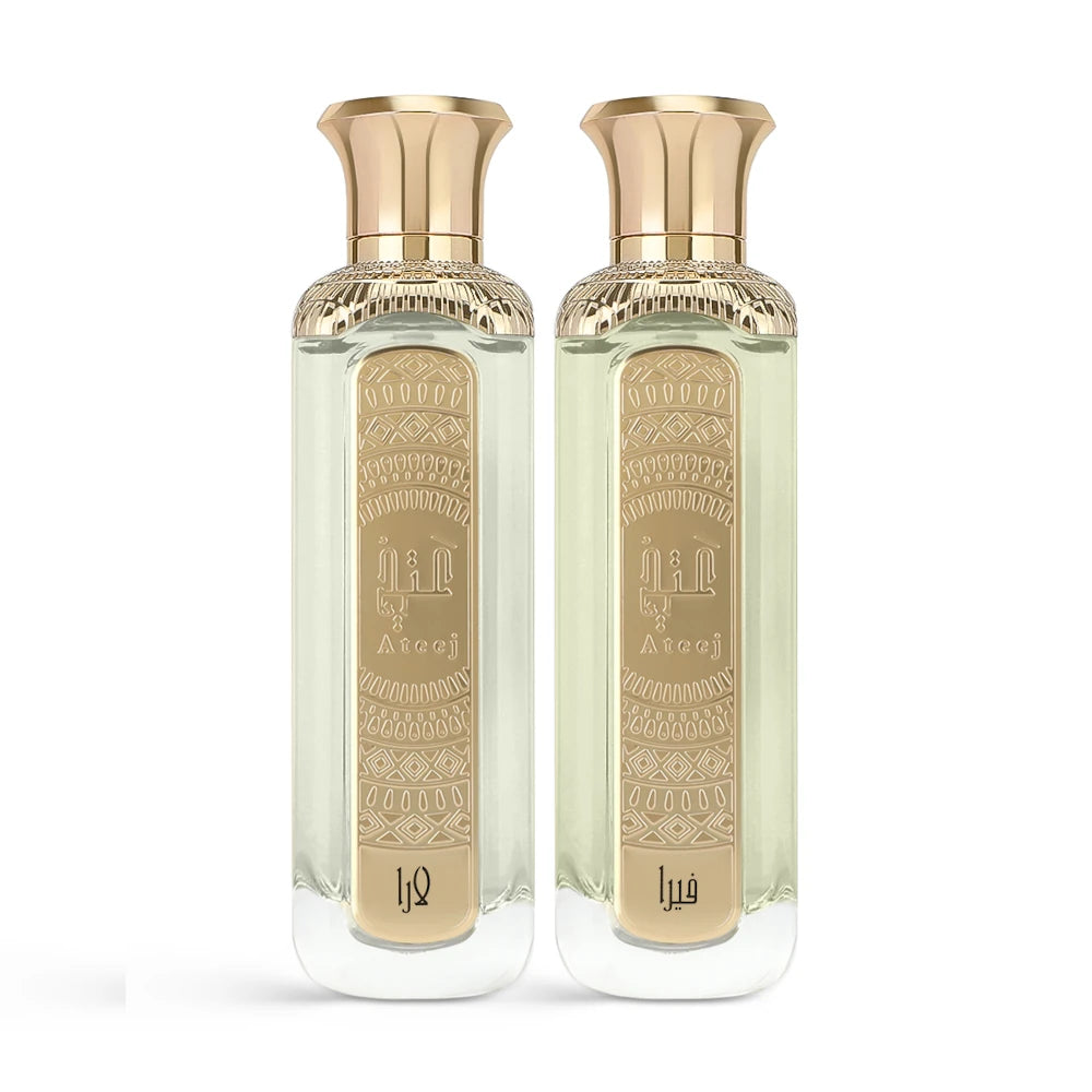 Royal Collection Light Fragrance Perfume Set - 2 x 200ml Bottles for Women, Long-Lasting Floral Scent, Gift for Her | Perfect for Daily Wear, Office & Special Occasions